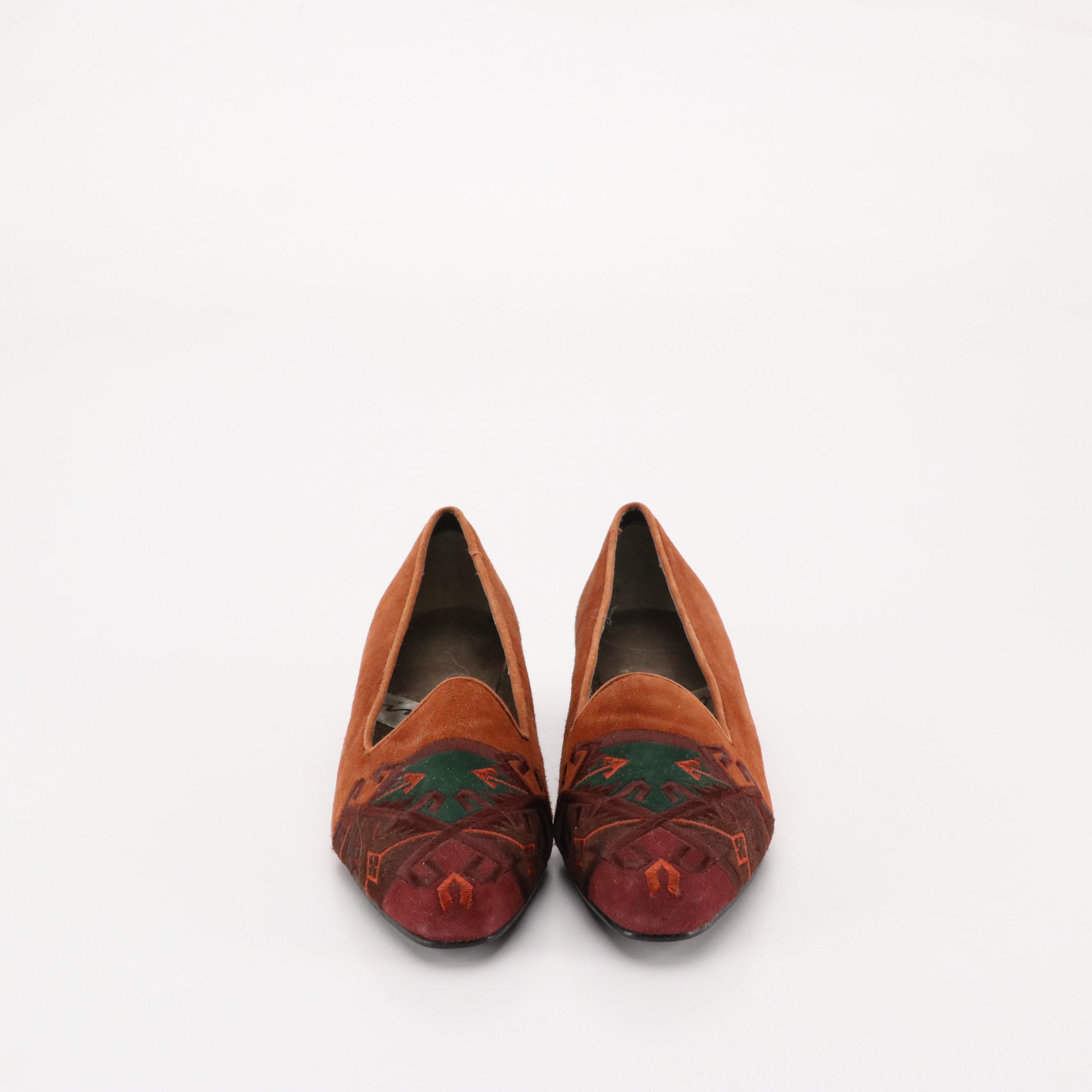 Stubbs & Wootton of Palm Beach Martini Velvet Slipper Loafers and More Pumps