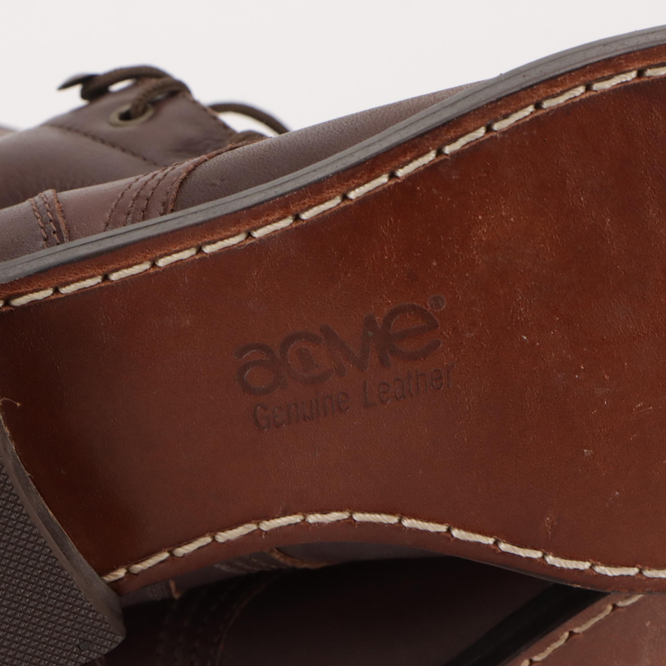 Acme Leather Lace-Up Boots, Isotoner Faux Fur Outdoor Slippers & Other Loafers