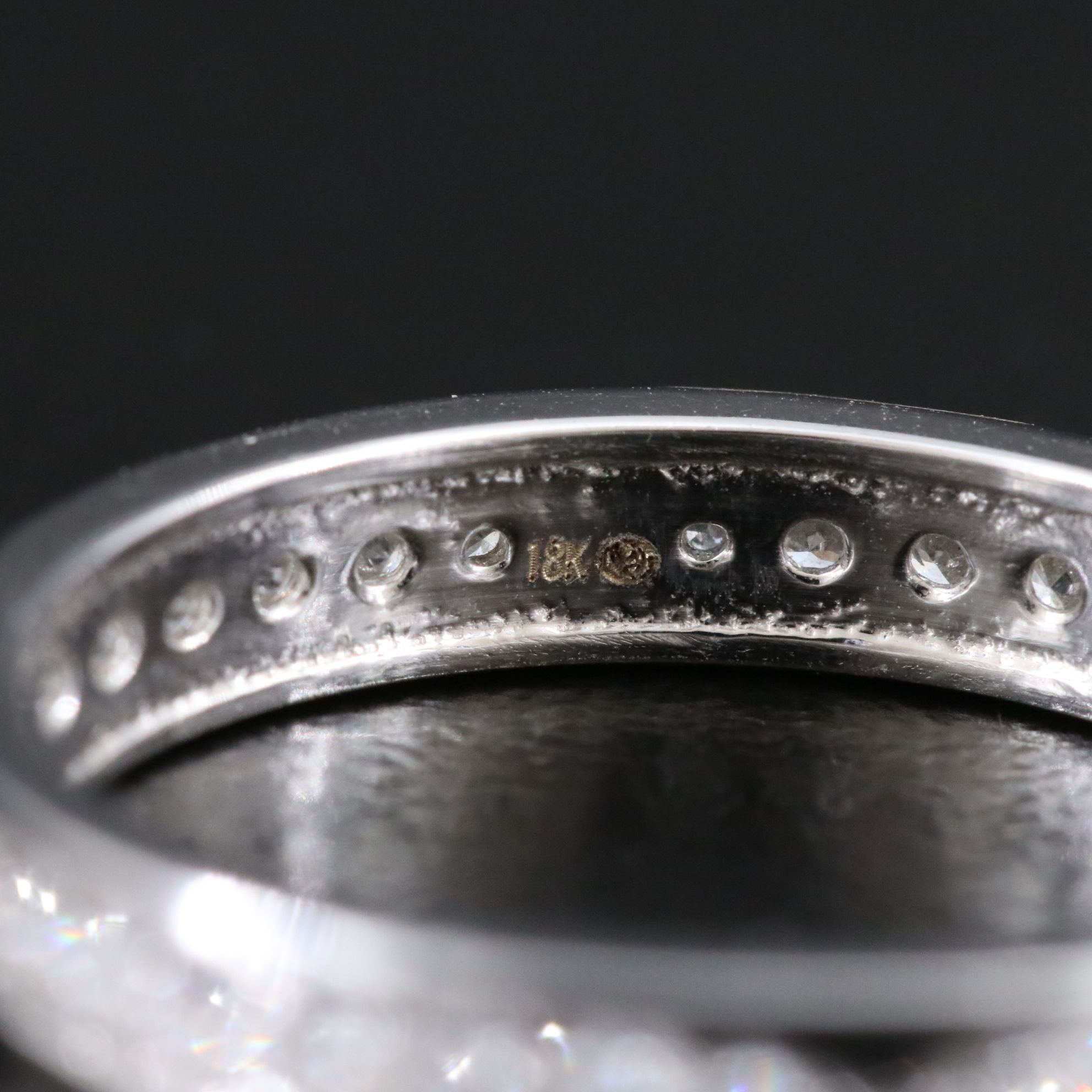 18K 0.64 CTW Diamond Eternity Band
