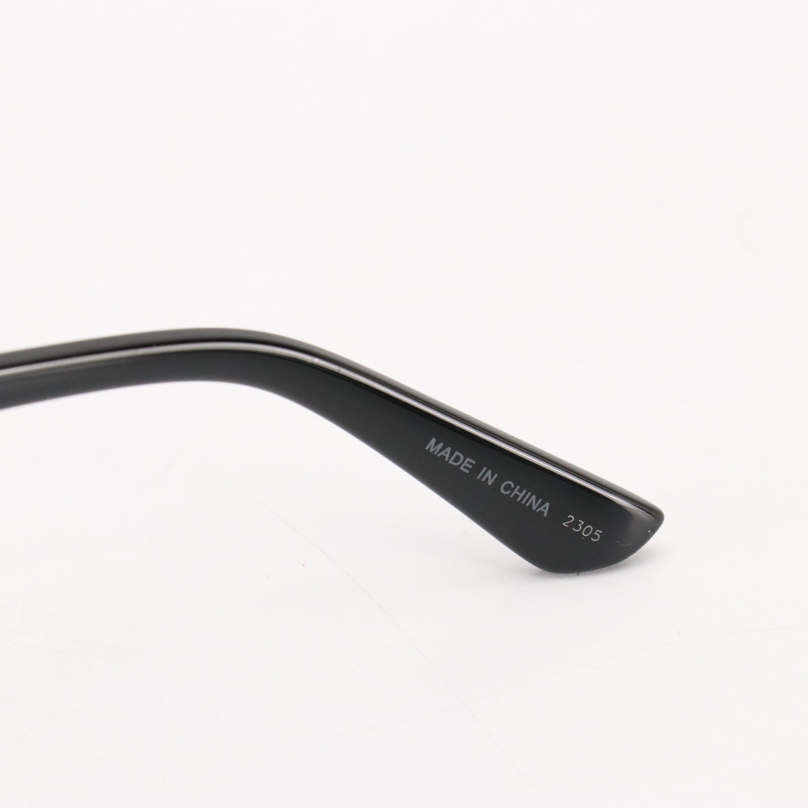 Calvin Klein CK23535S Black Square Framed Sunglasses with Case