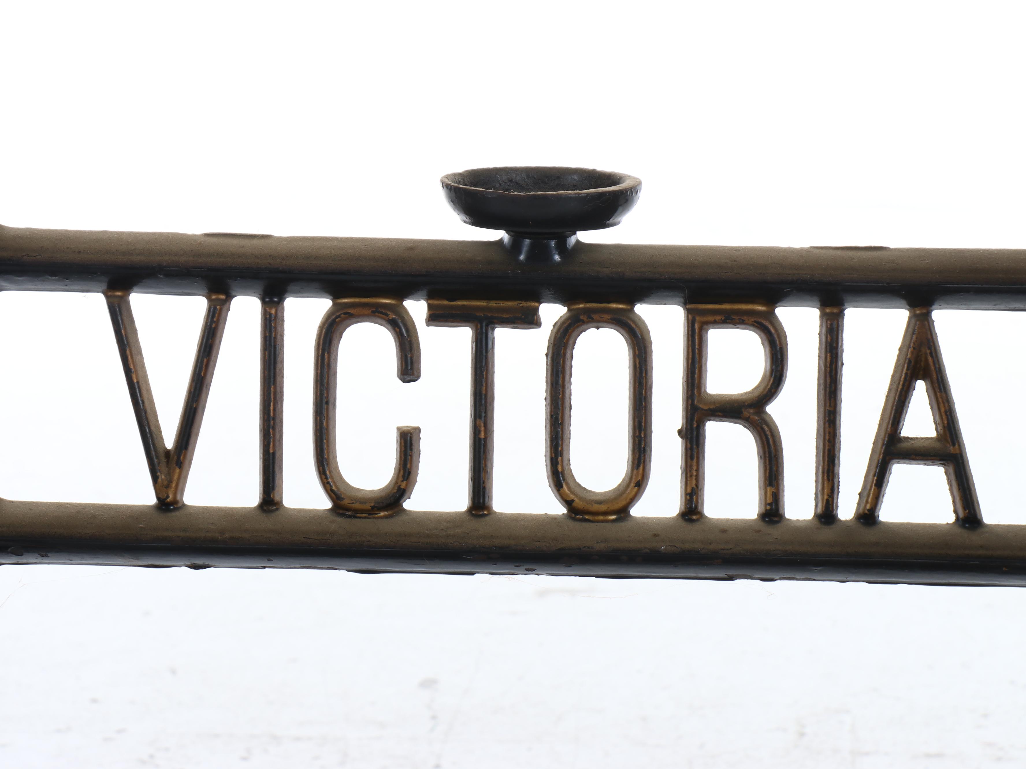 Victoria Sewing Machine with Mahogany Veneer Dome Treadle Table, circa 1906