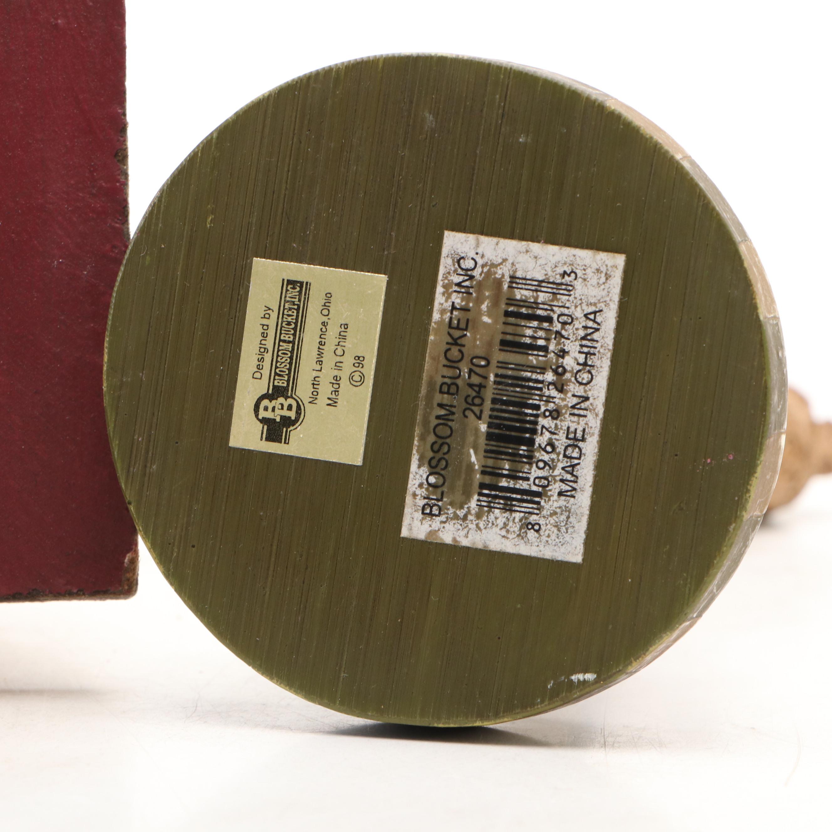 Williraye Studio, Blossom Bucket with Other Folk Art Style Sheep