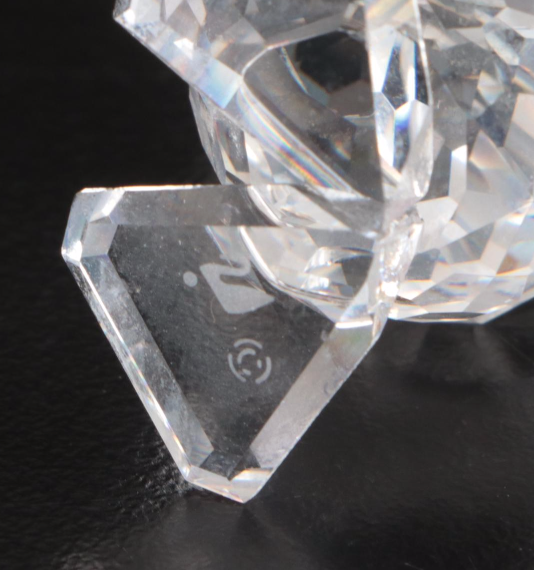 Swarovski Crystal Figurines Featuring Pierrot, Swan, Car and Other Animals