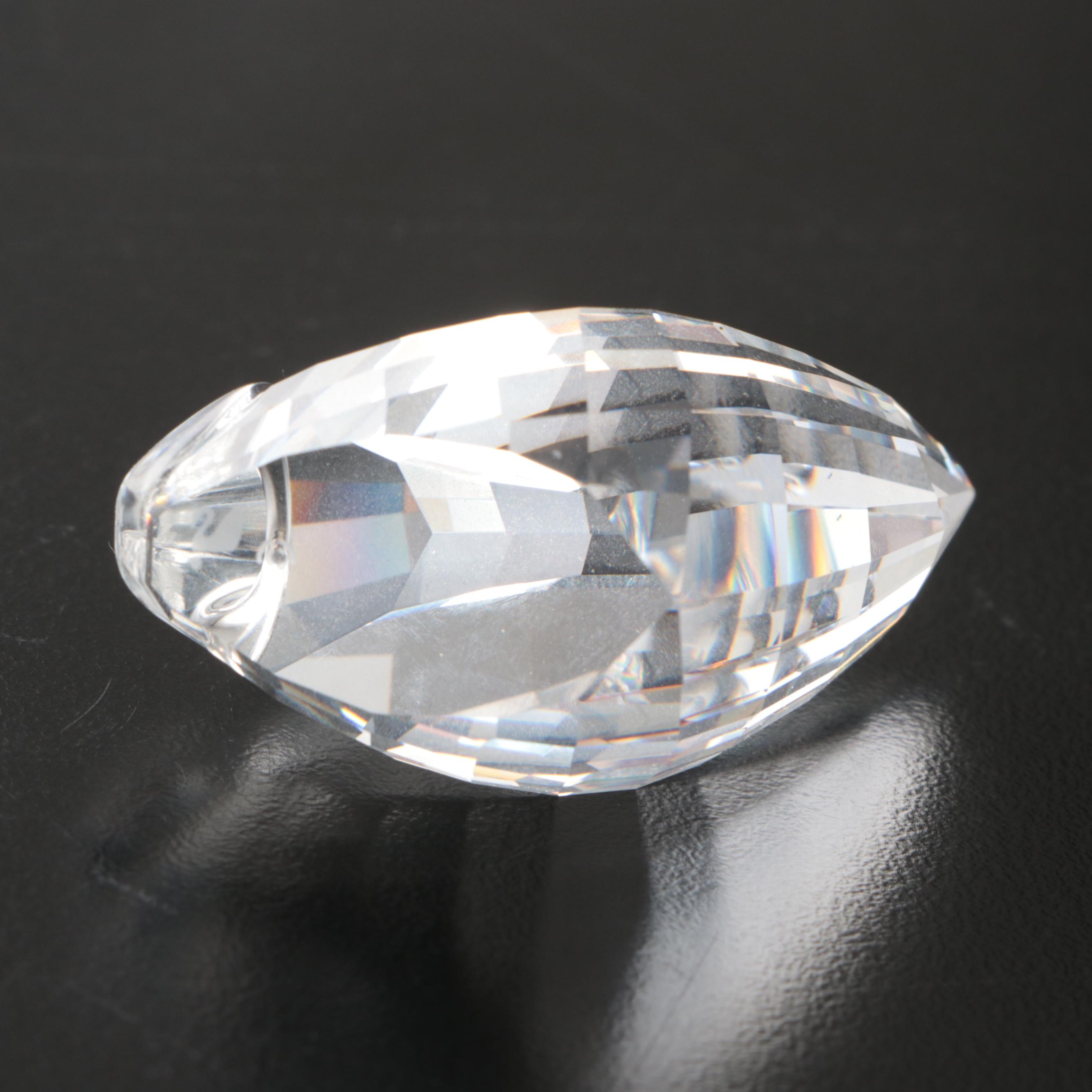 Swarovski Crystal Figurines Featuring Pierrot, Swan, Car and Other Animals