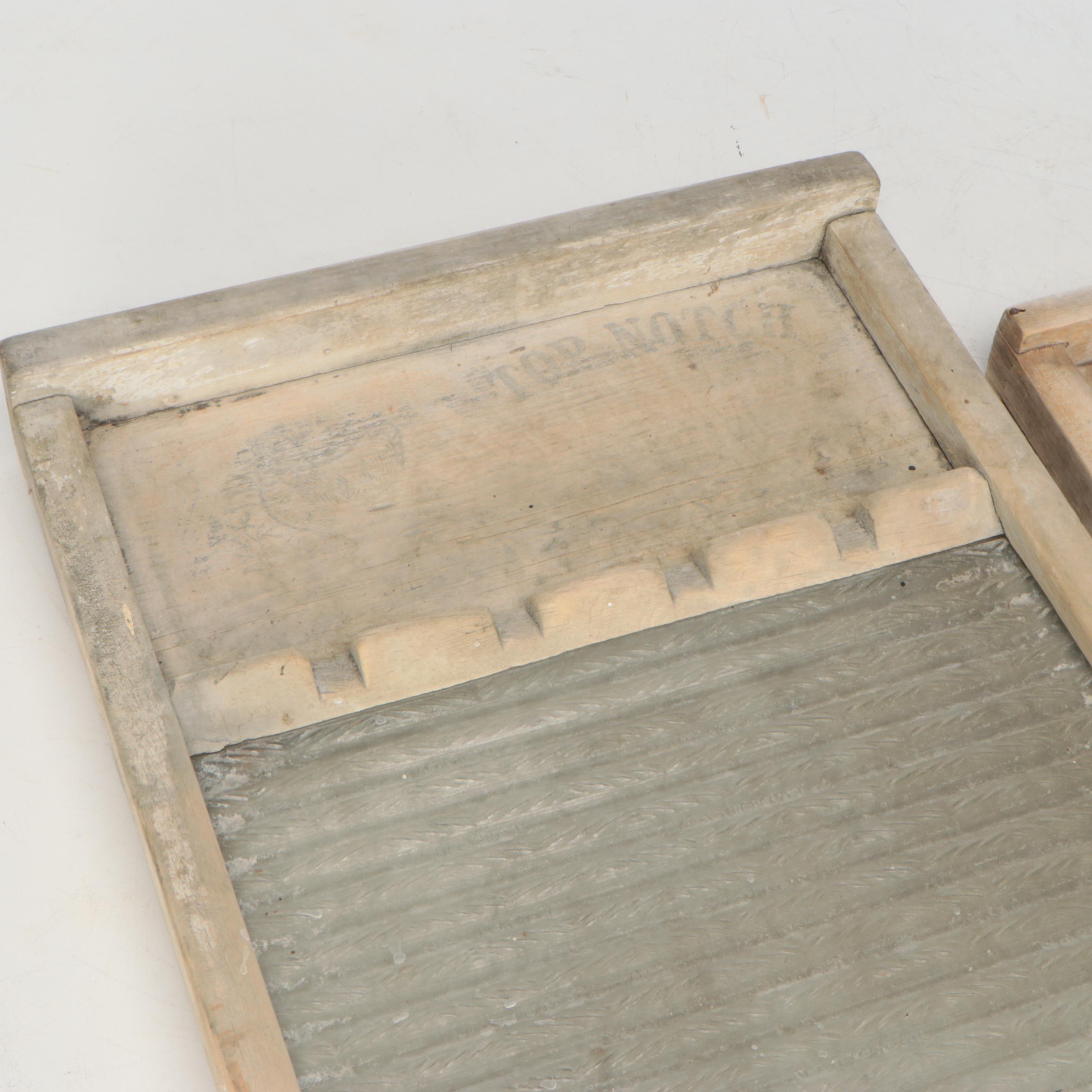 Columbus Washboard Co. Dubl Handi and Other Washboards