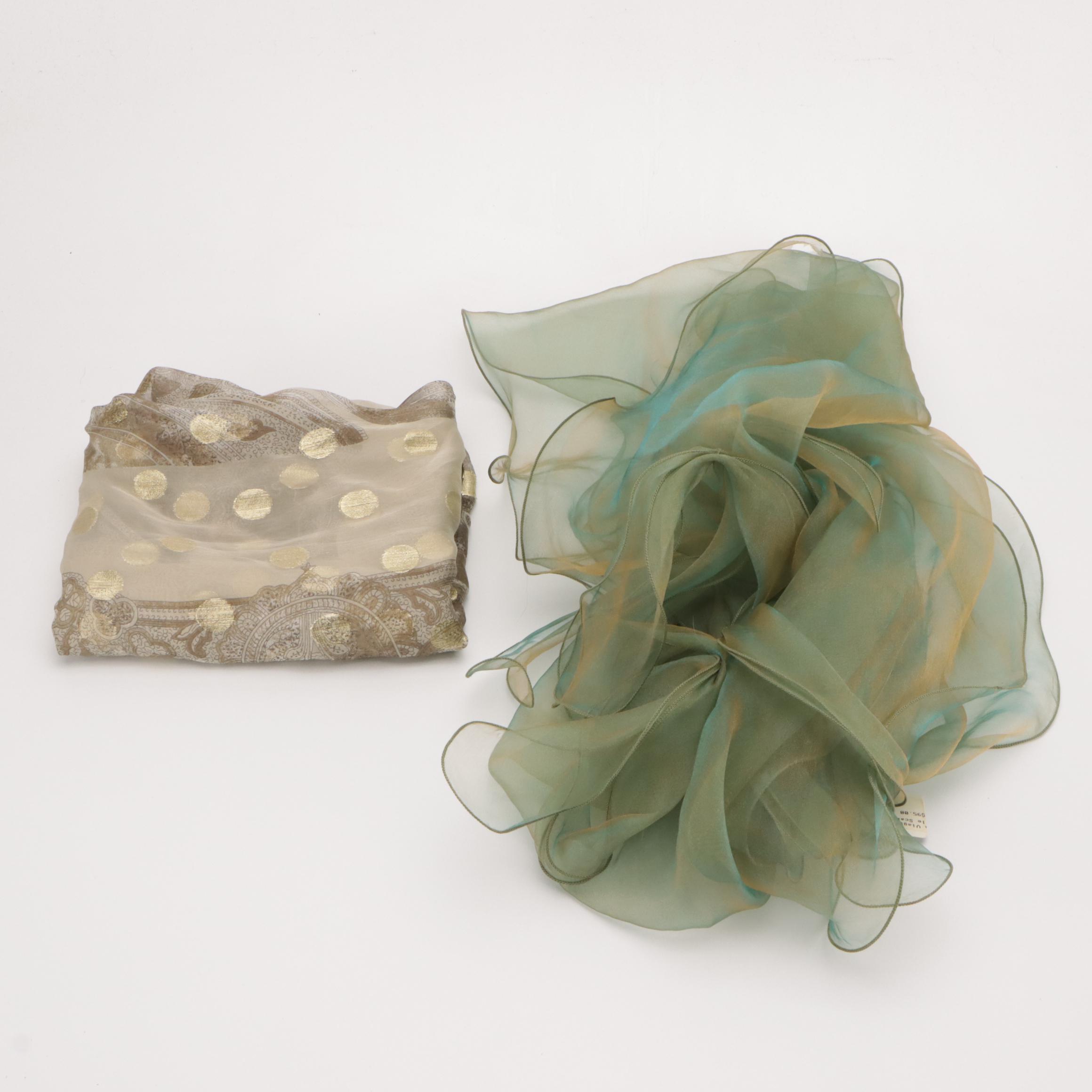 Assorted Scarves & Wraps Featuring Polo by Ralph Lauren, Barney's New York, More