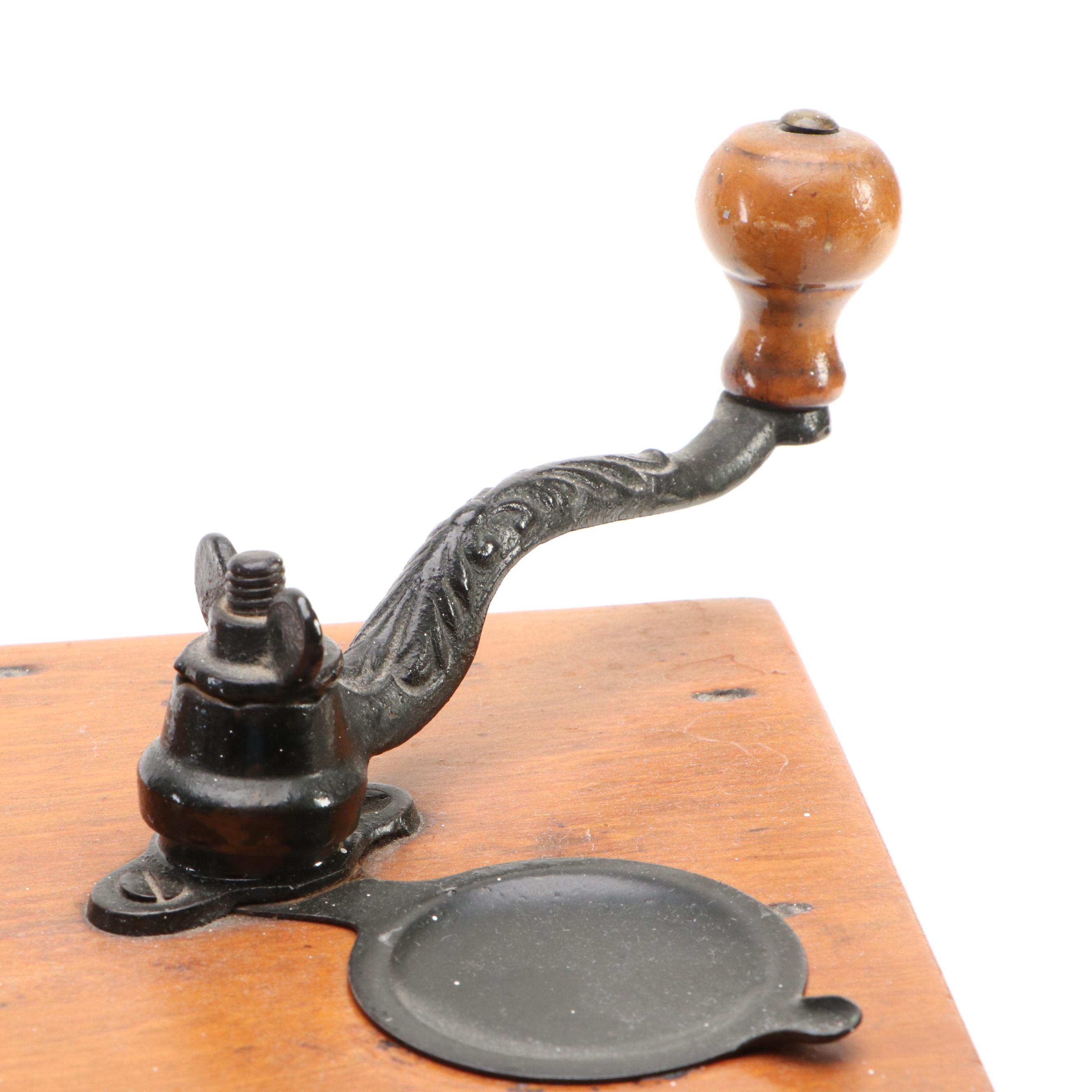 Hand-Crank Coffee Grinders, Early 20th Century
