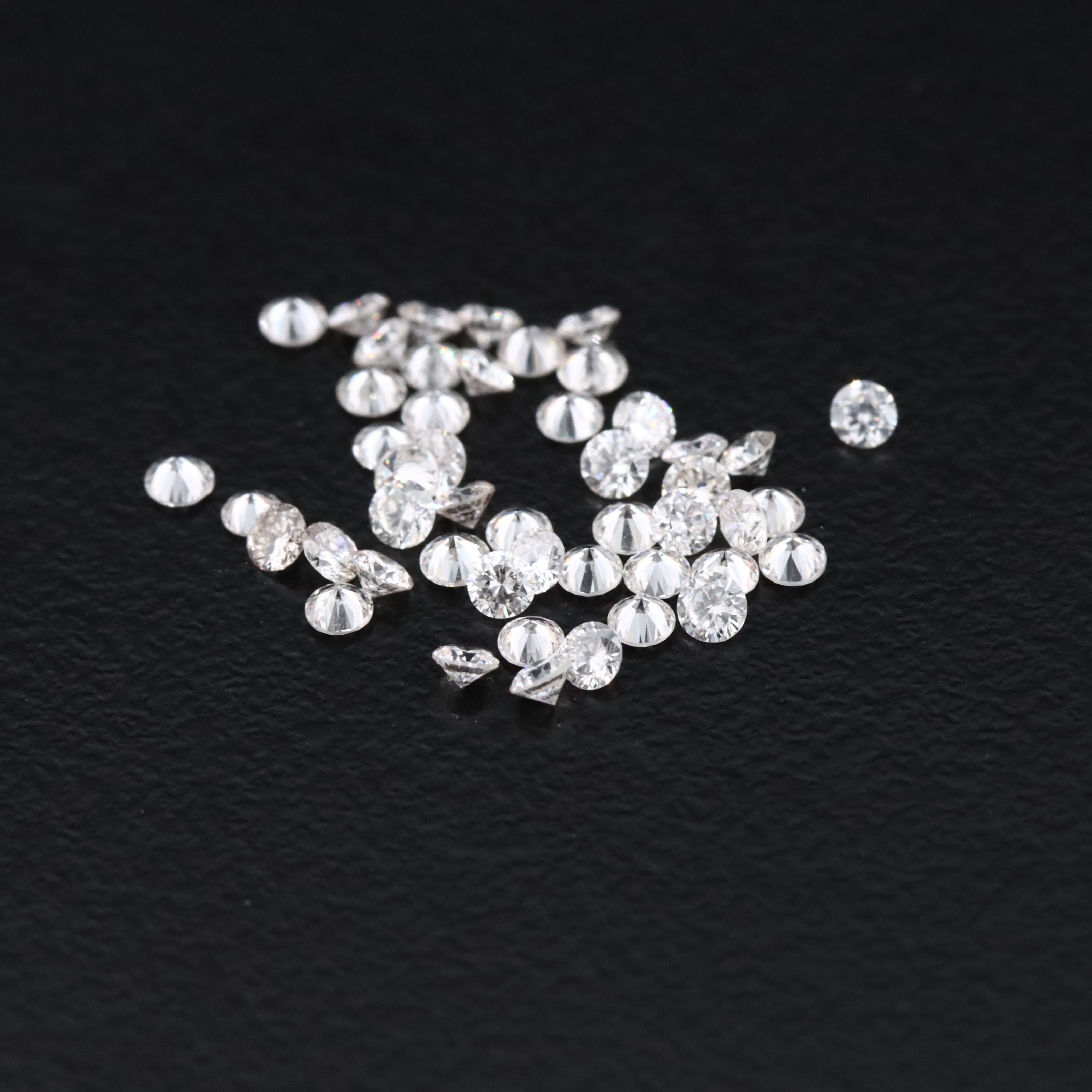 Loose 1.02 CTW Lab Grown Diamond Lot