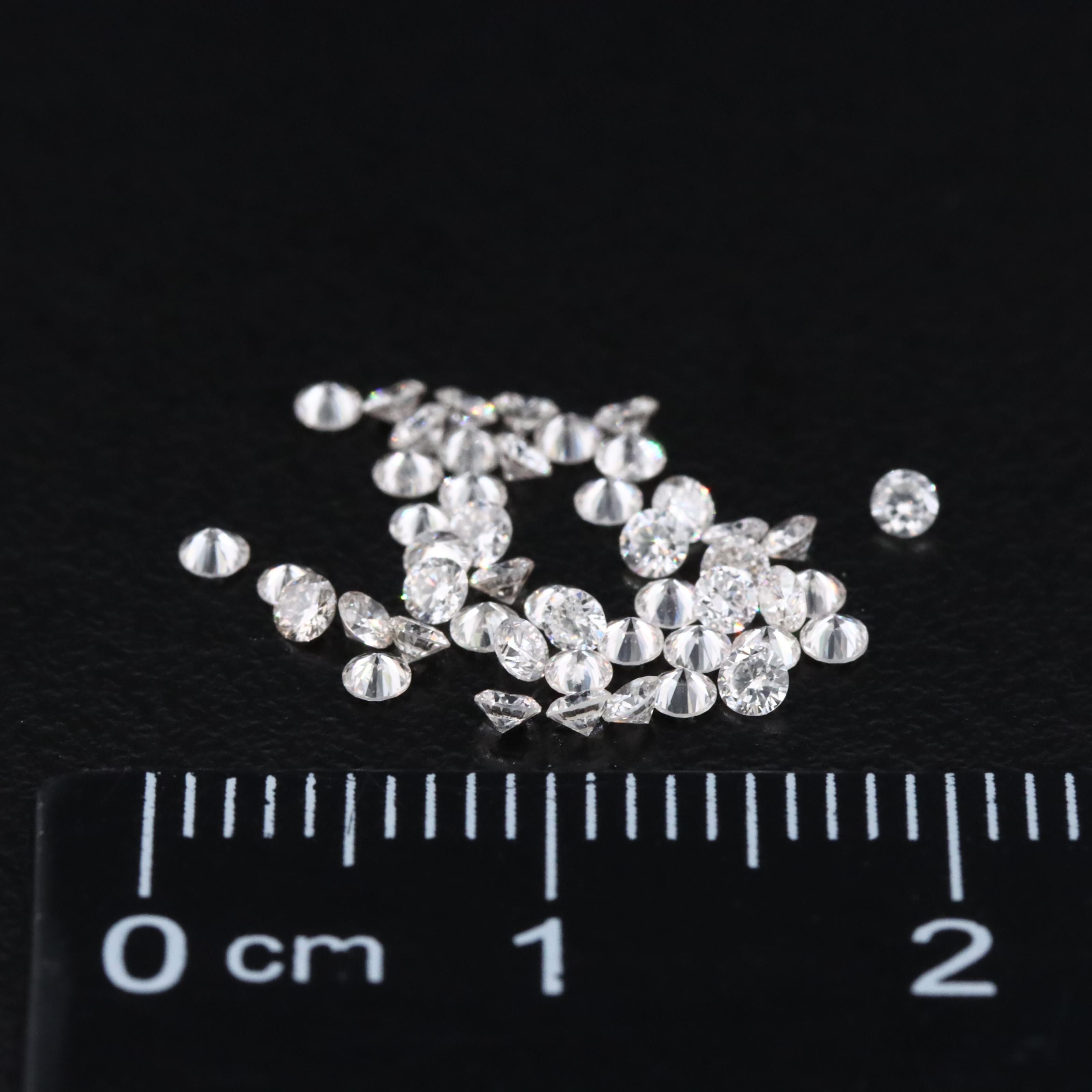Loose 1.02 CTW Lab Grown Diamond Lot