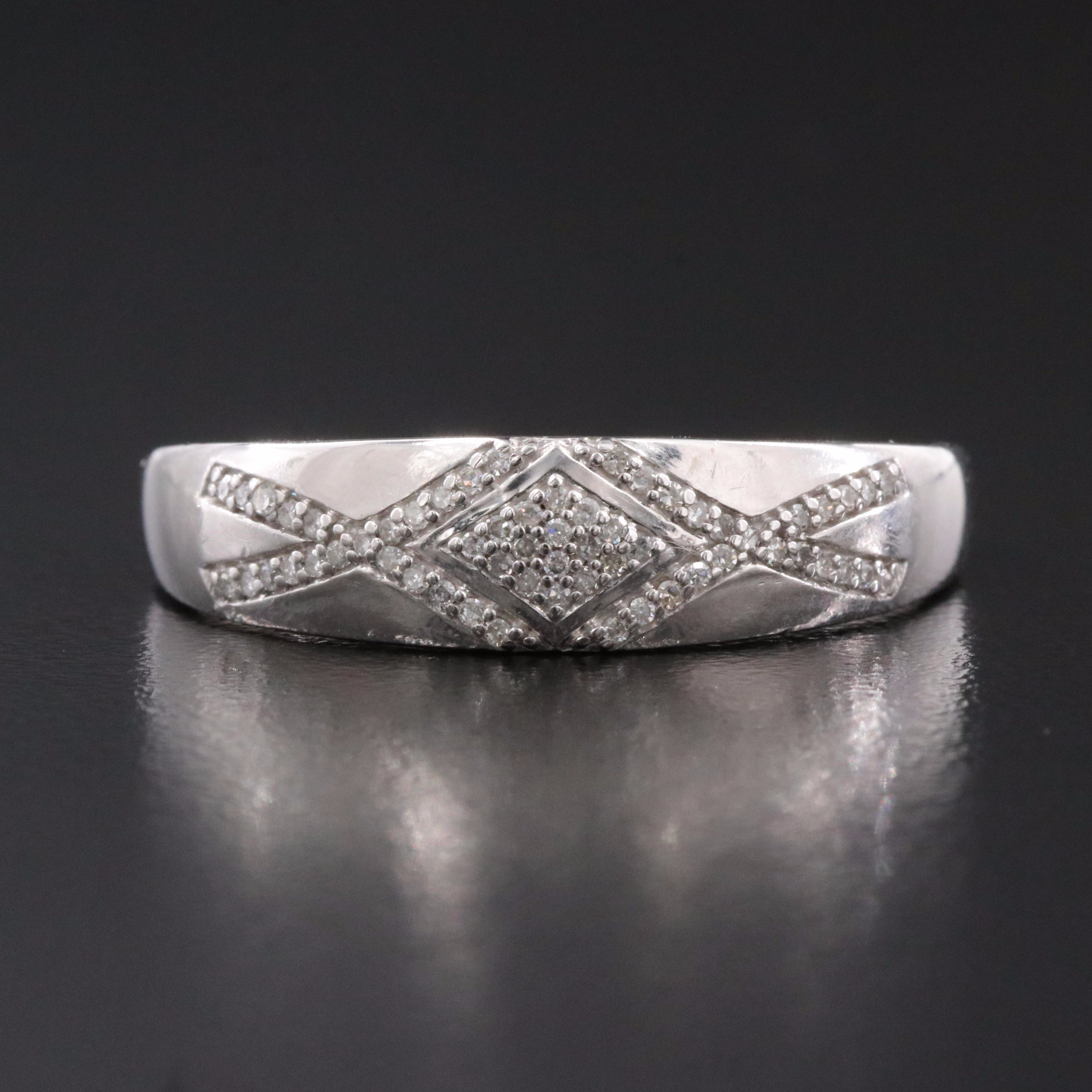 10K 0.18 CTW Diamond Ring