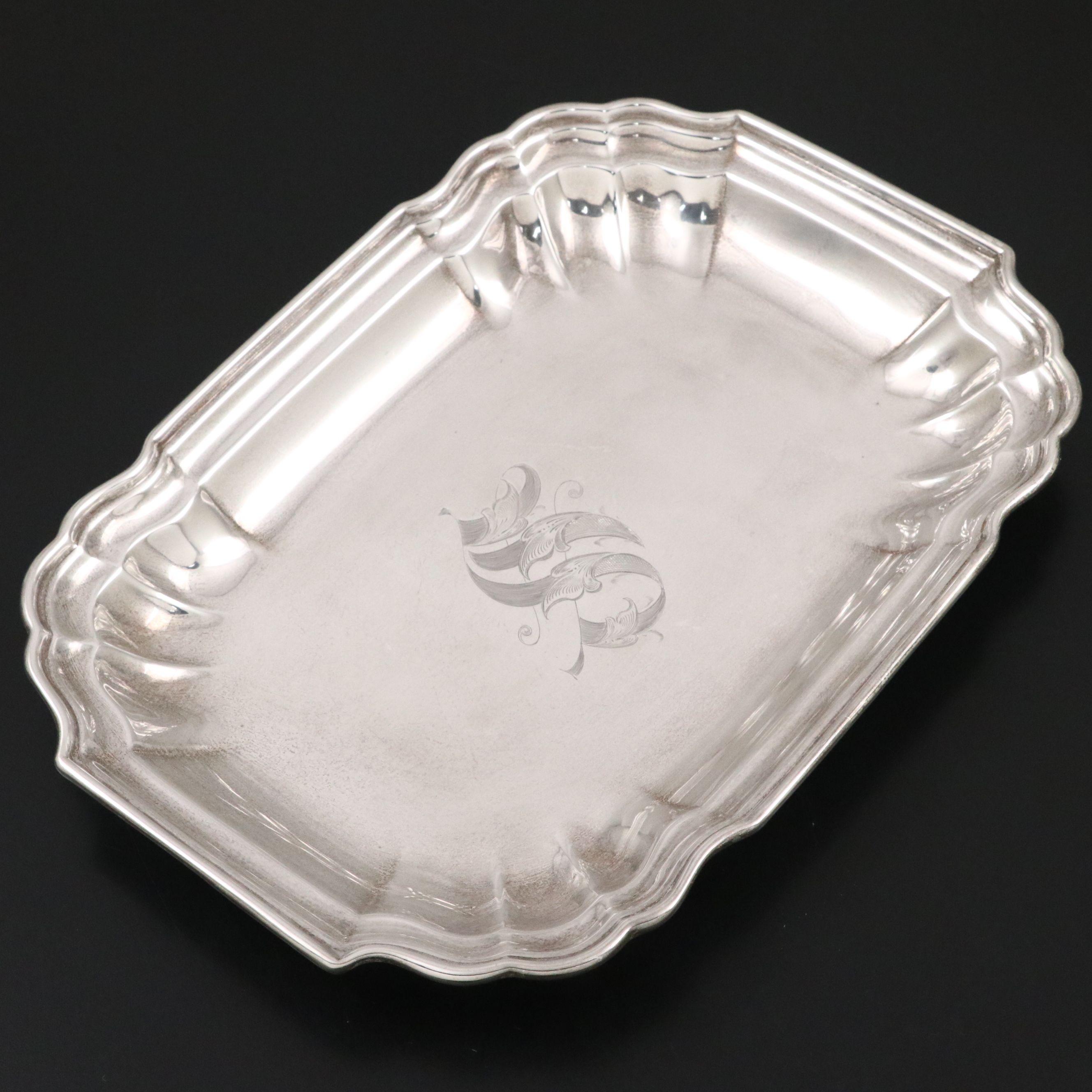 Reed & Barton Sterling Bowl with International "Windsor" Sterling Tray