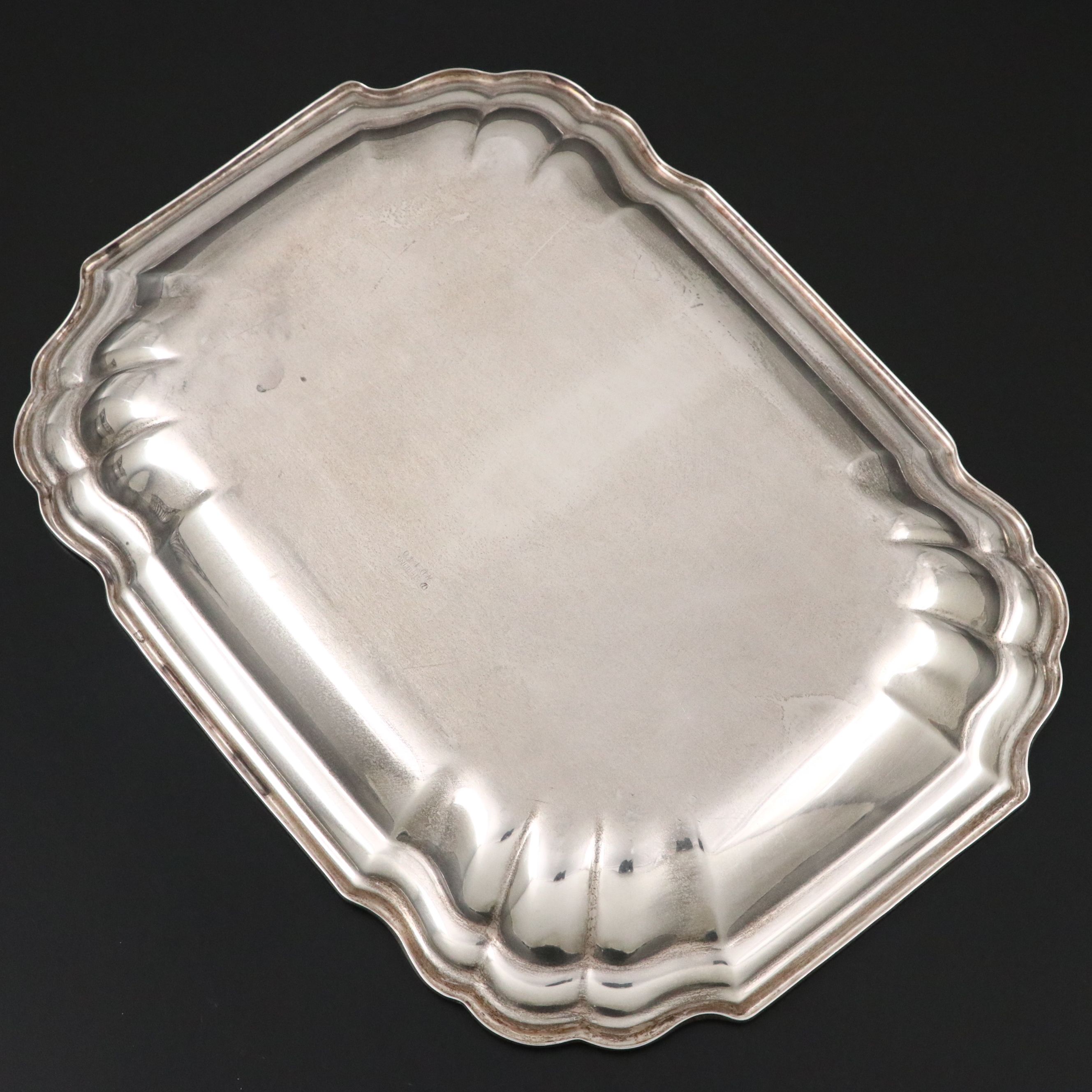 Reed & Barton Sterling Bowl with International "Windsor" Sterling Tray