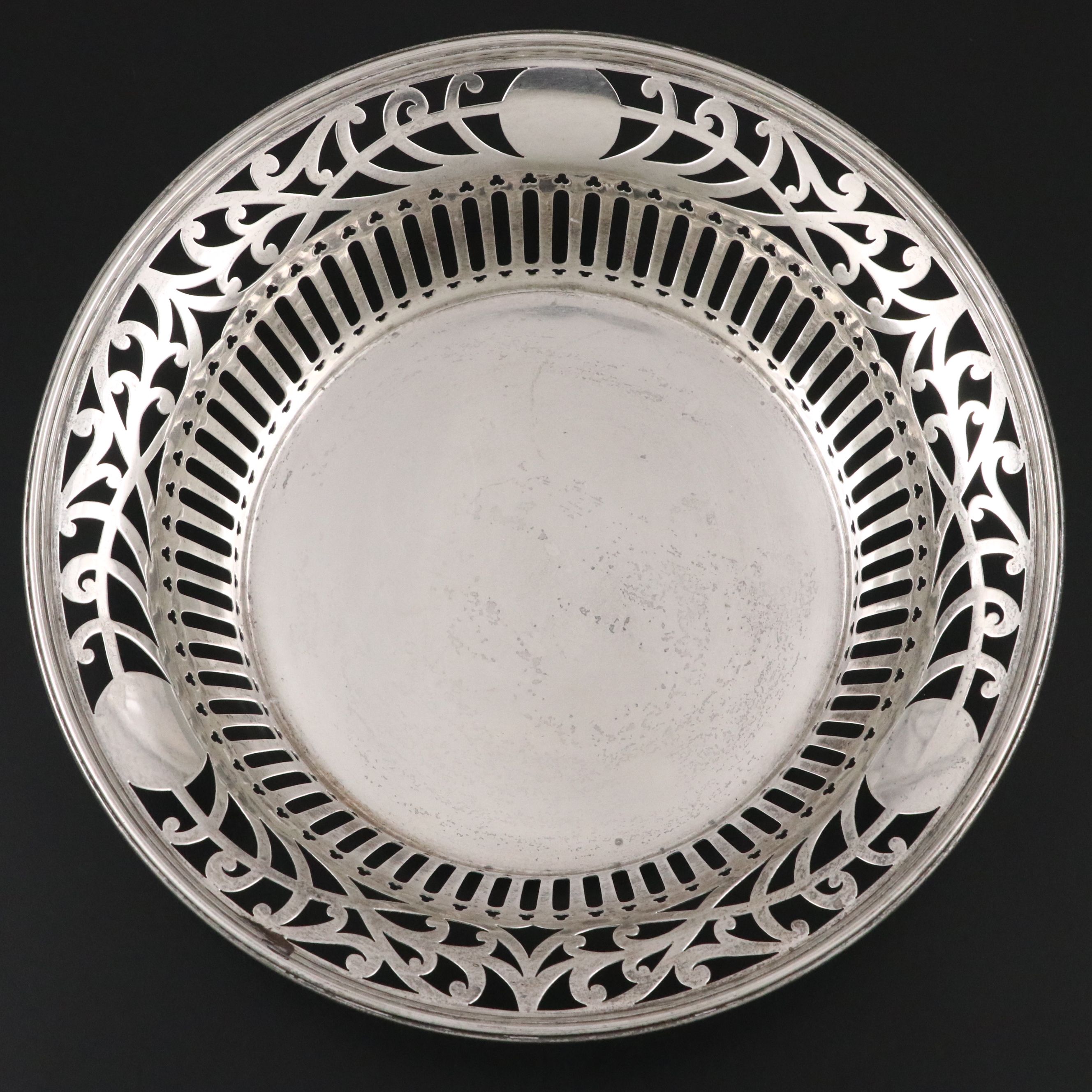 Reed & Barton Sterling Bowl with International "Windsor" Sterling Tray