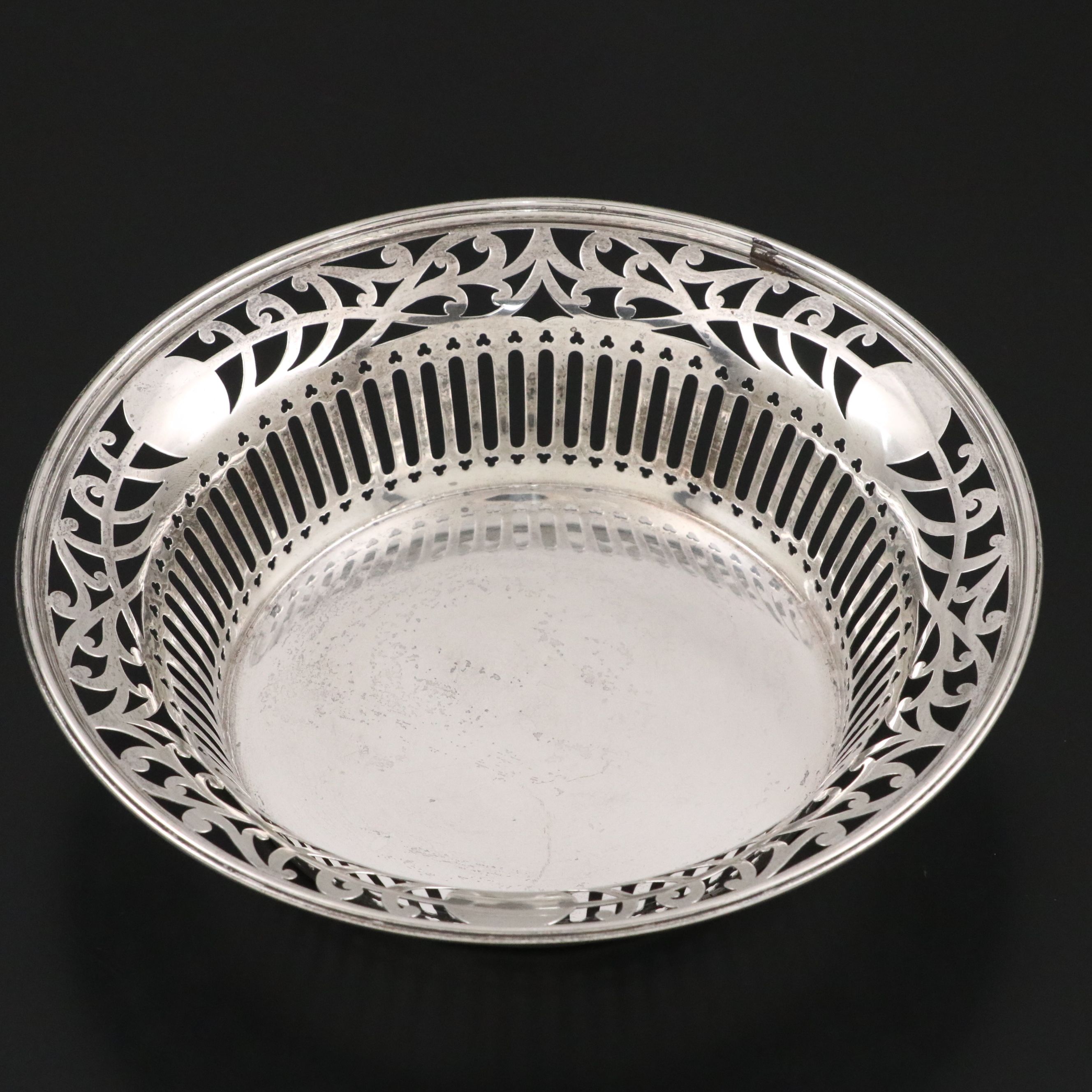 Reed & Barton Sterling Bowl with International "Windsor" Sterling Tray