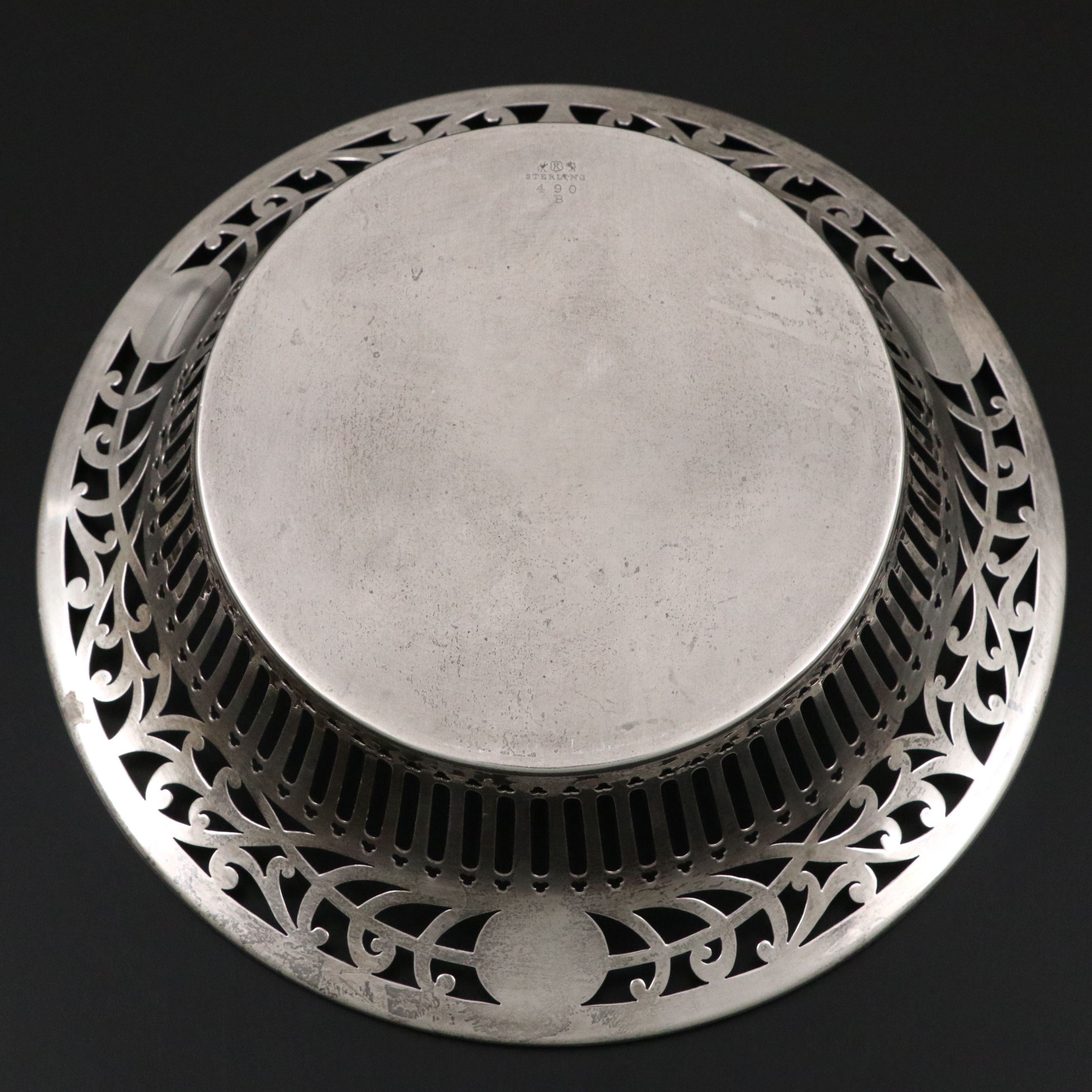 Reed & Barton Sterling Bowl with International "Windsor" Sterling Tray