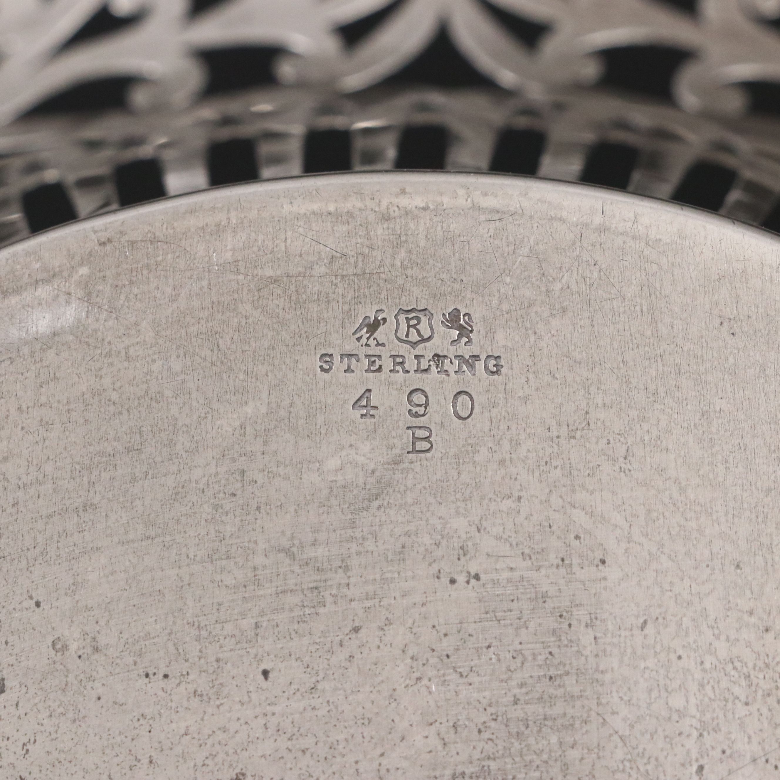 Reed & Barton Sterling Bowl with International "Windsor" Sterling Tray