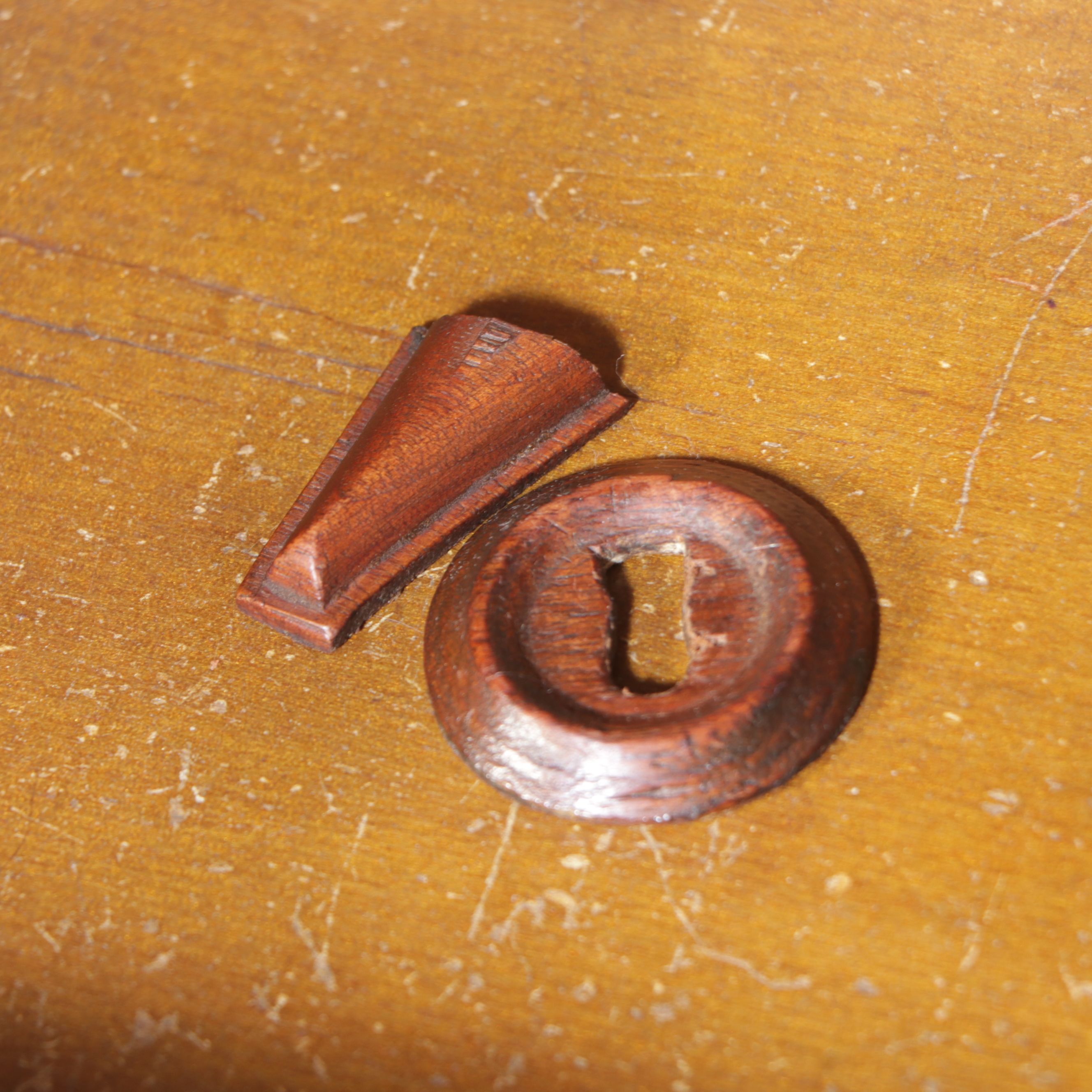 Victorian Style Walnut and Burl Wood Secretary Desk