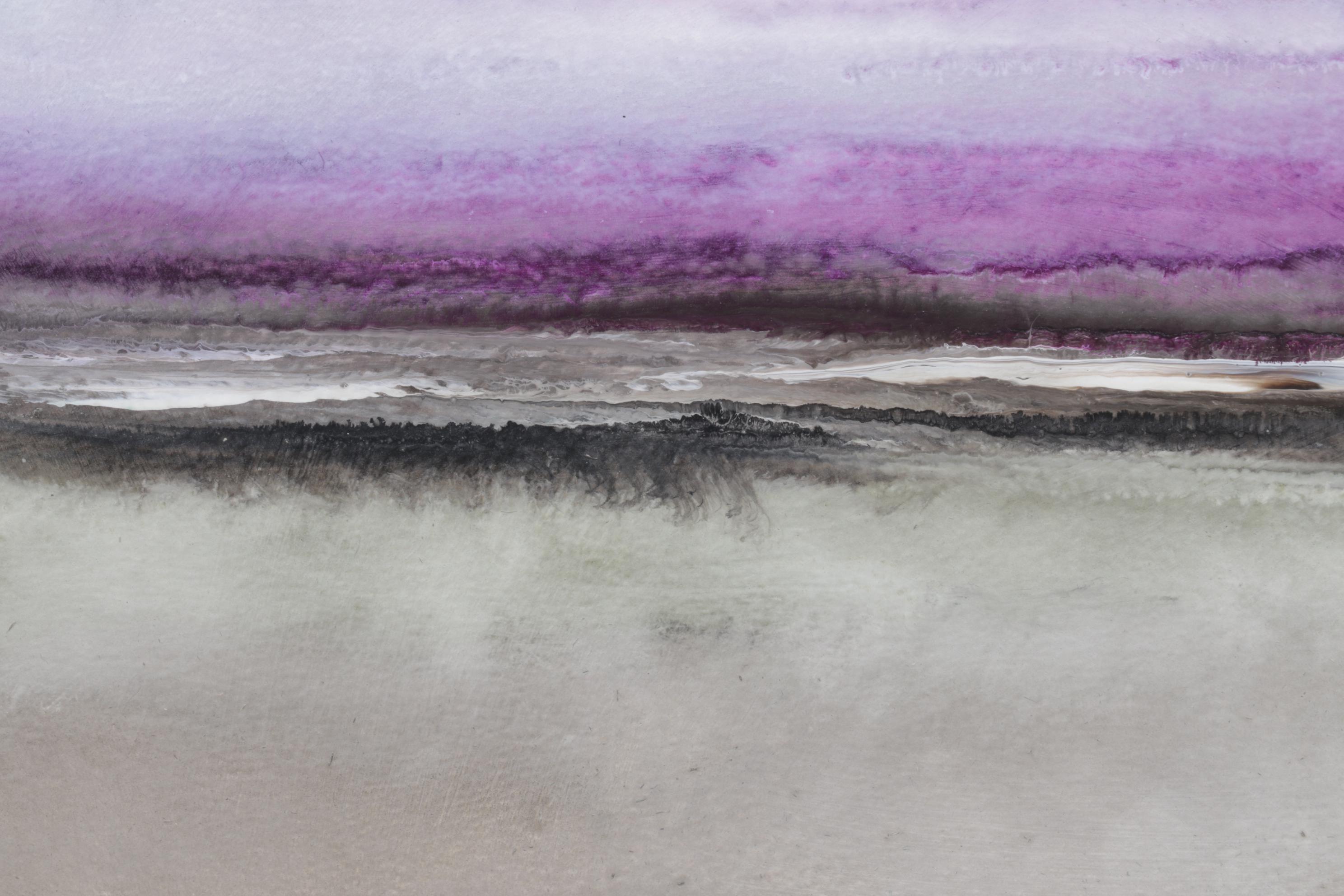 Bob Lehman Beach Landscape Oil Painting, Late 20th Century