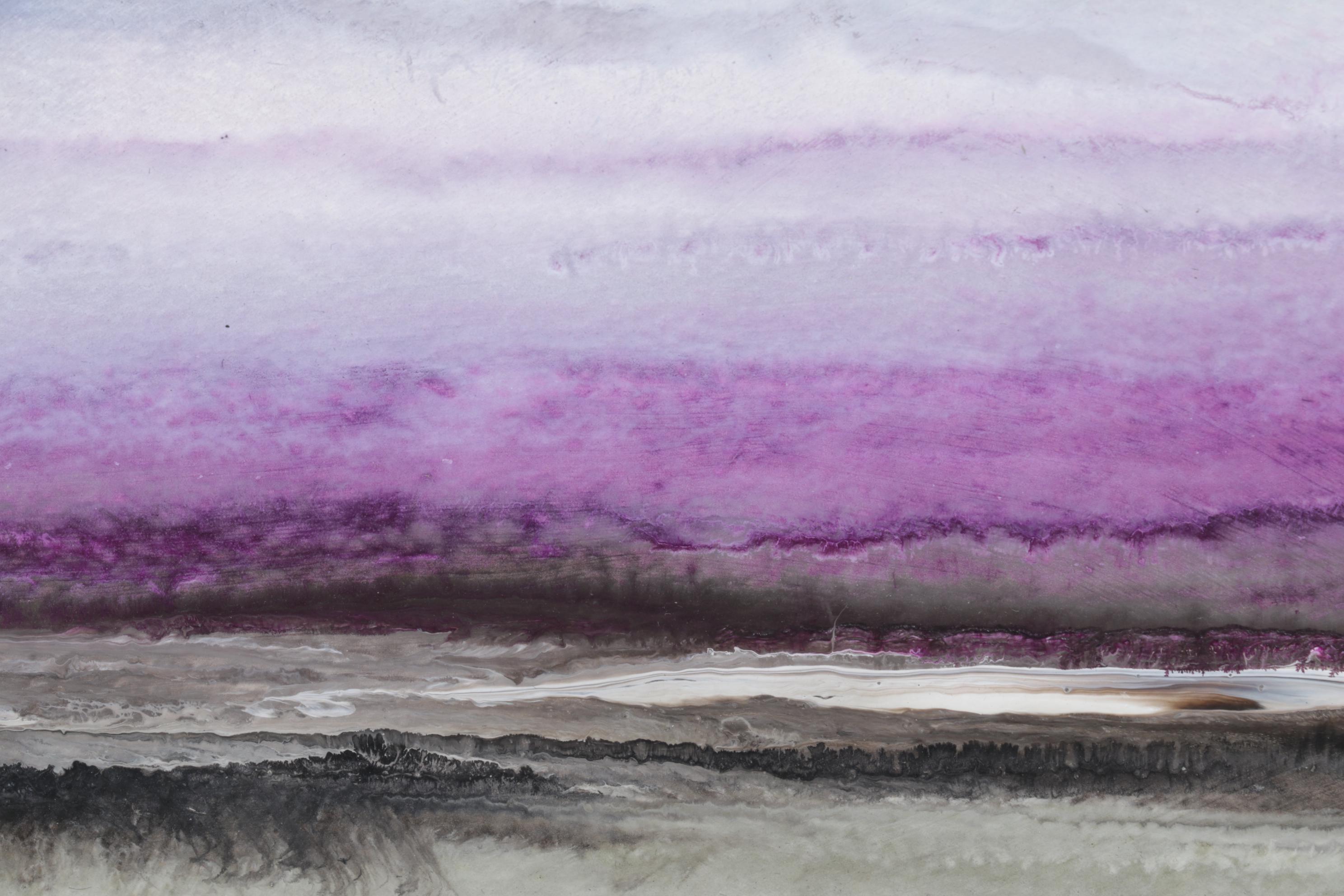 Bob Lehman Beach Landscape Oil Painting, Late 20th Century