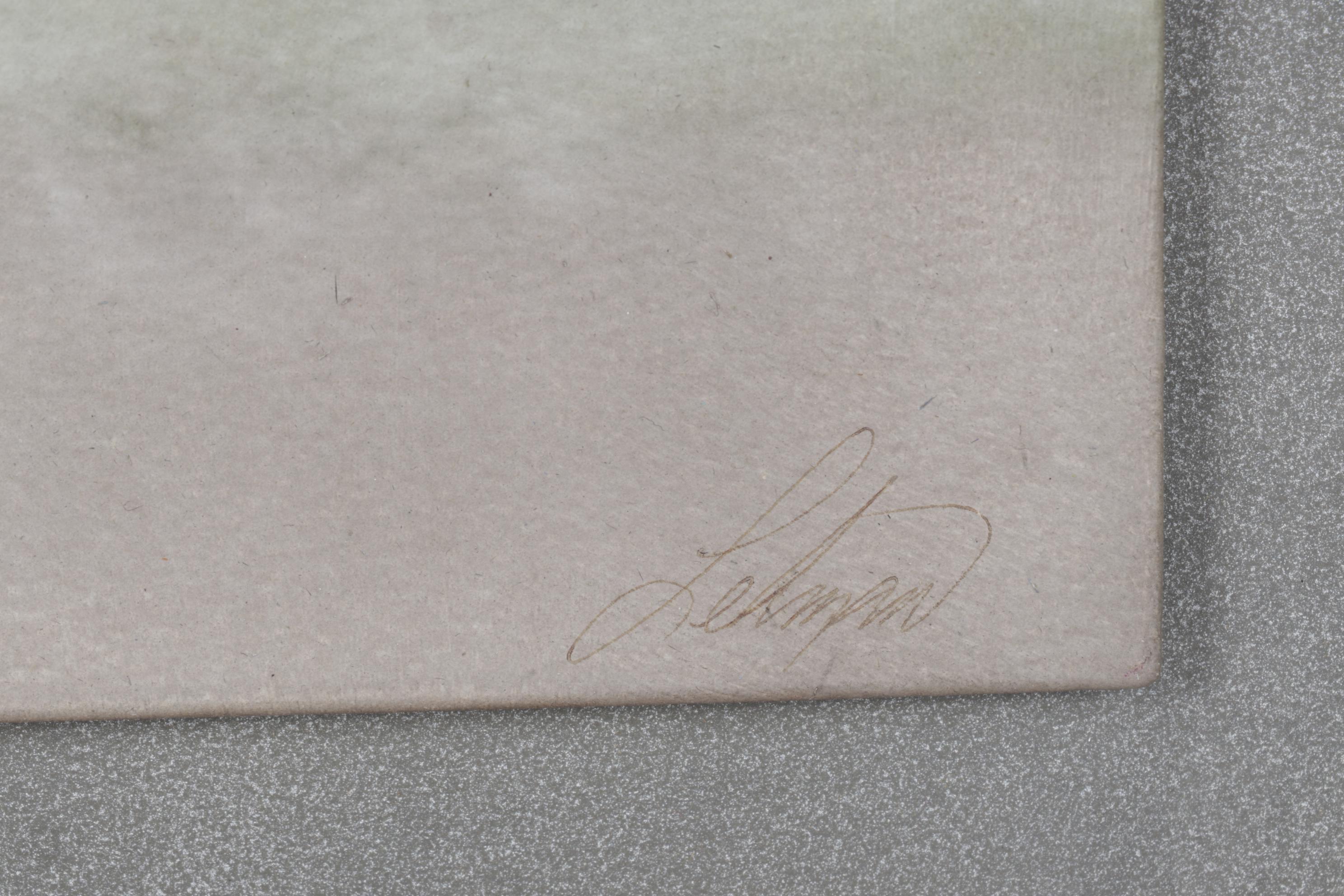 Bob Lehman Beach Landscape Oil Painting, Late 20th Century