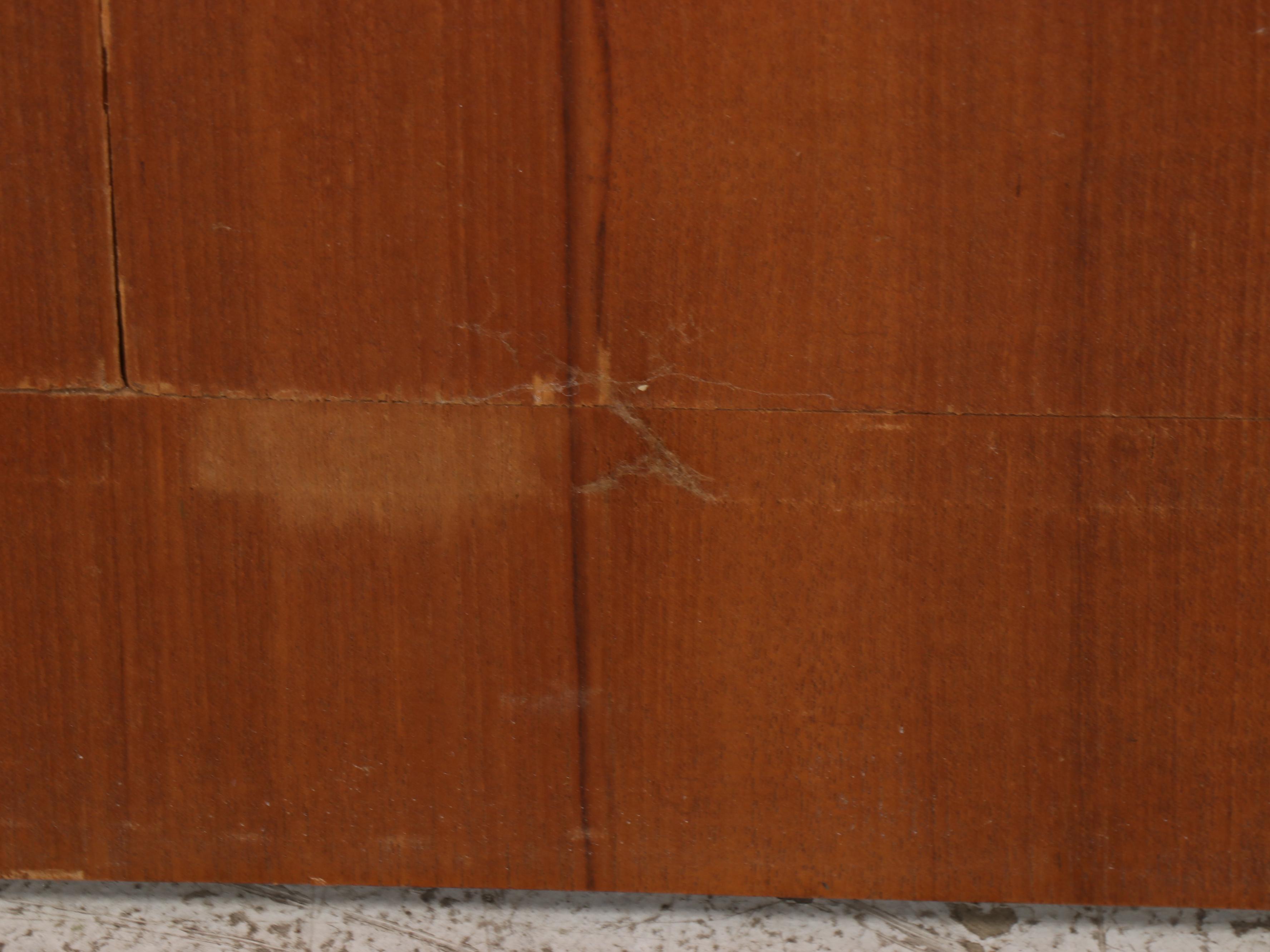 Tansu Style Burl Wood Cabinet