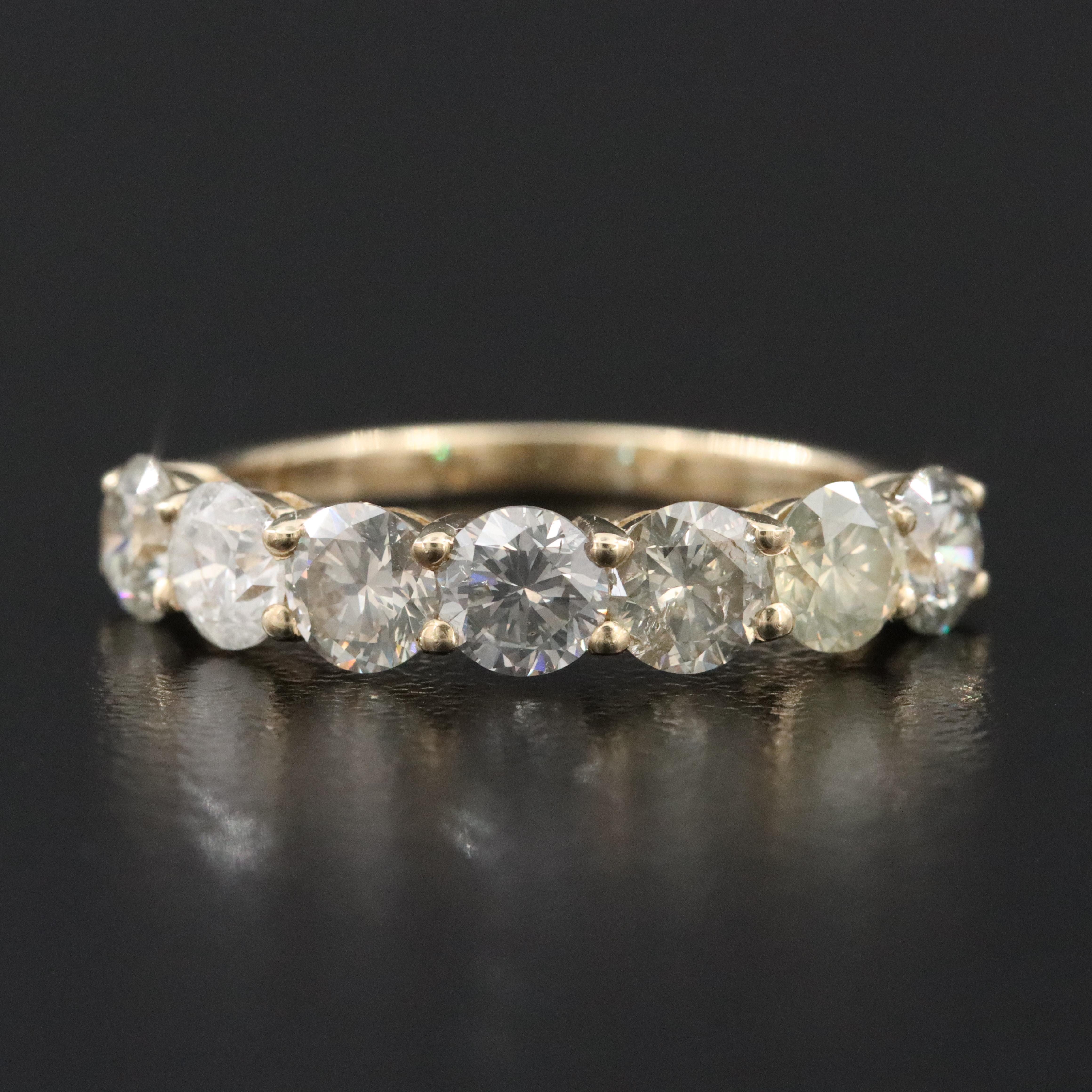 14K 2.87 CTW Diamond Band with IGI Jewelry Report