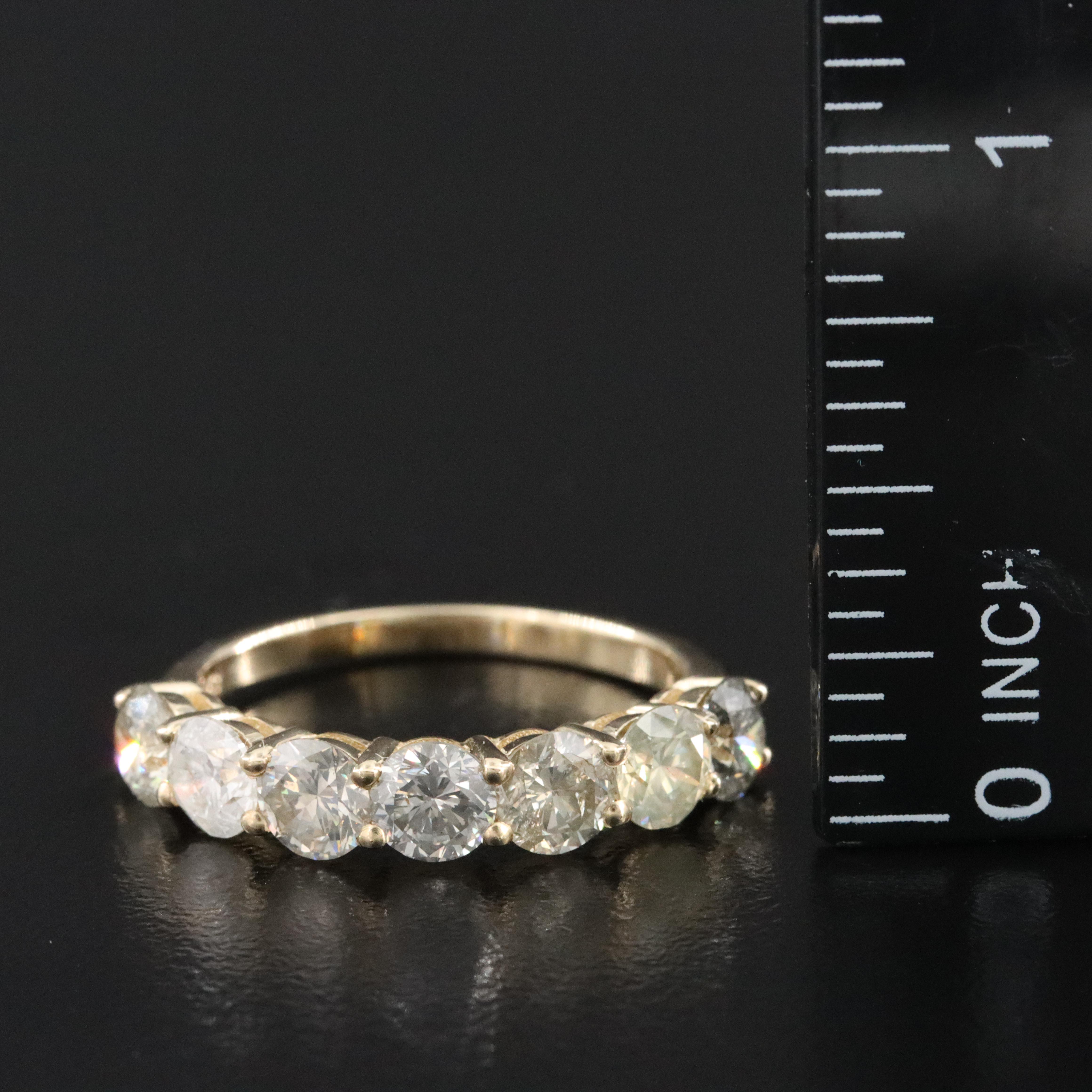 14K 2.87 CTW Diamond Band with IGI Jewelry Report