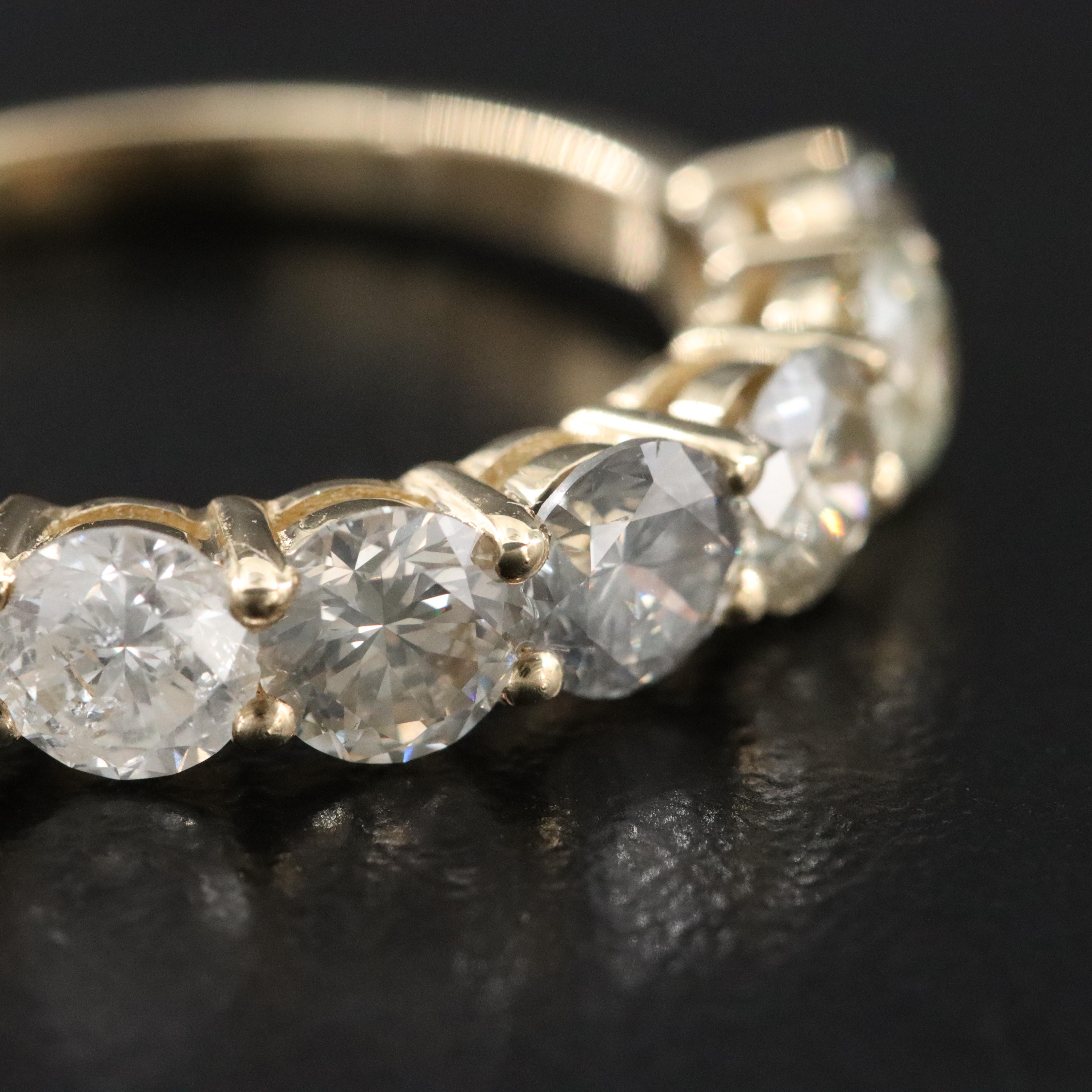 14K 2.87 CTW Diamond Band with IGI Jewelry Report