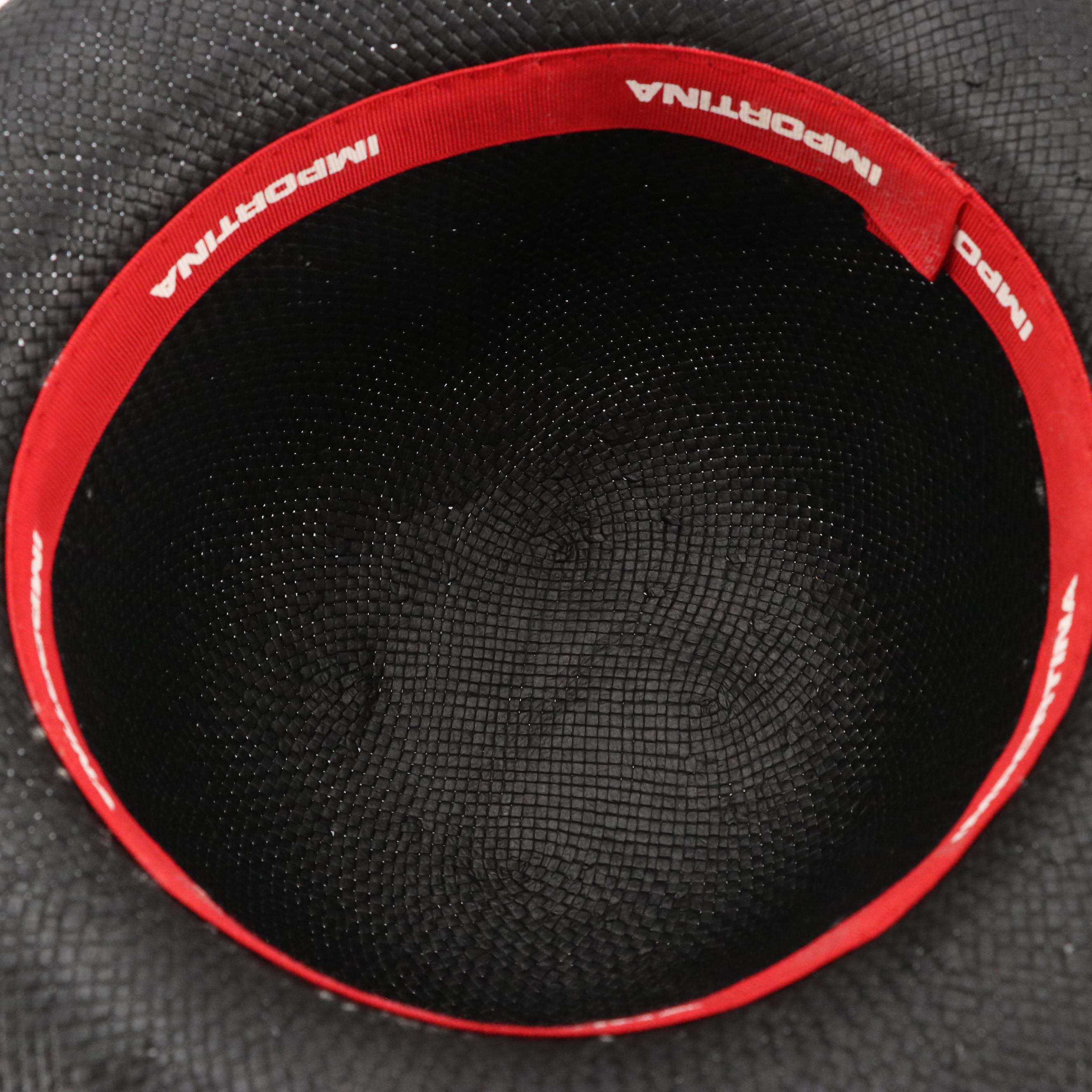 Andalusian Style Hat, Importina Straw Hat, Other Rolled Brim Hat with Hat Box