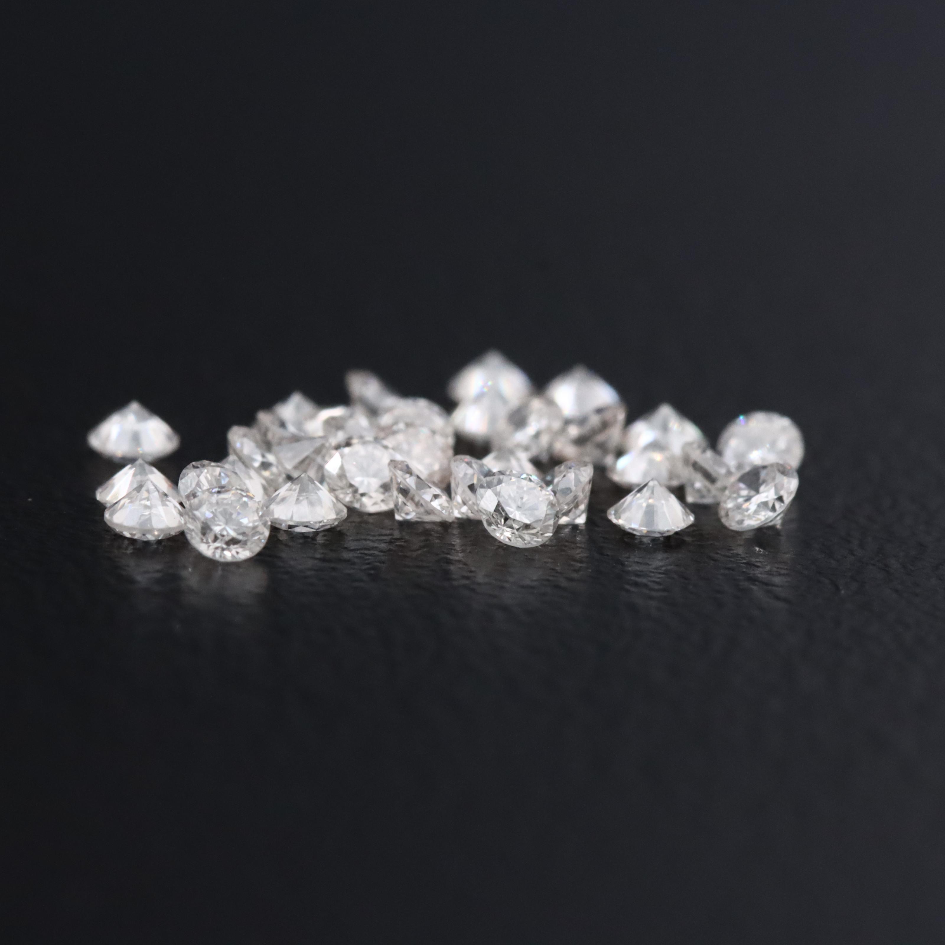 Loose 0.99 CTW Lab Grown Diamond Lot