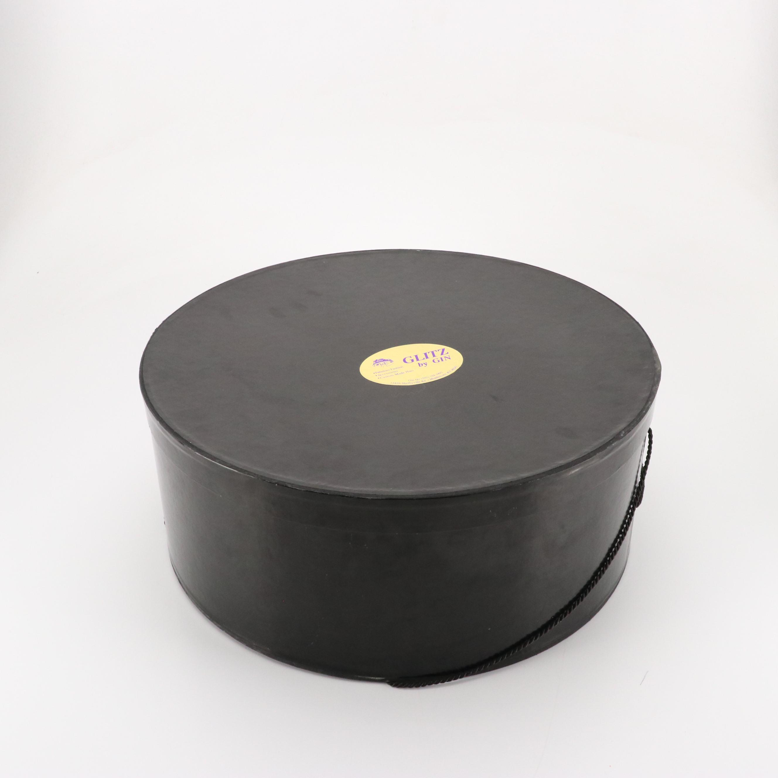 Andalusian Style Hat, Importina Straw Hat, Other Rolled Brim Hat with Hat Box