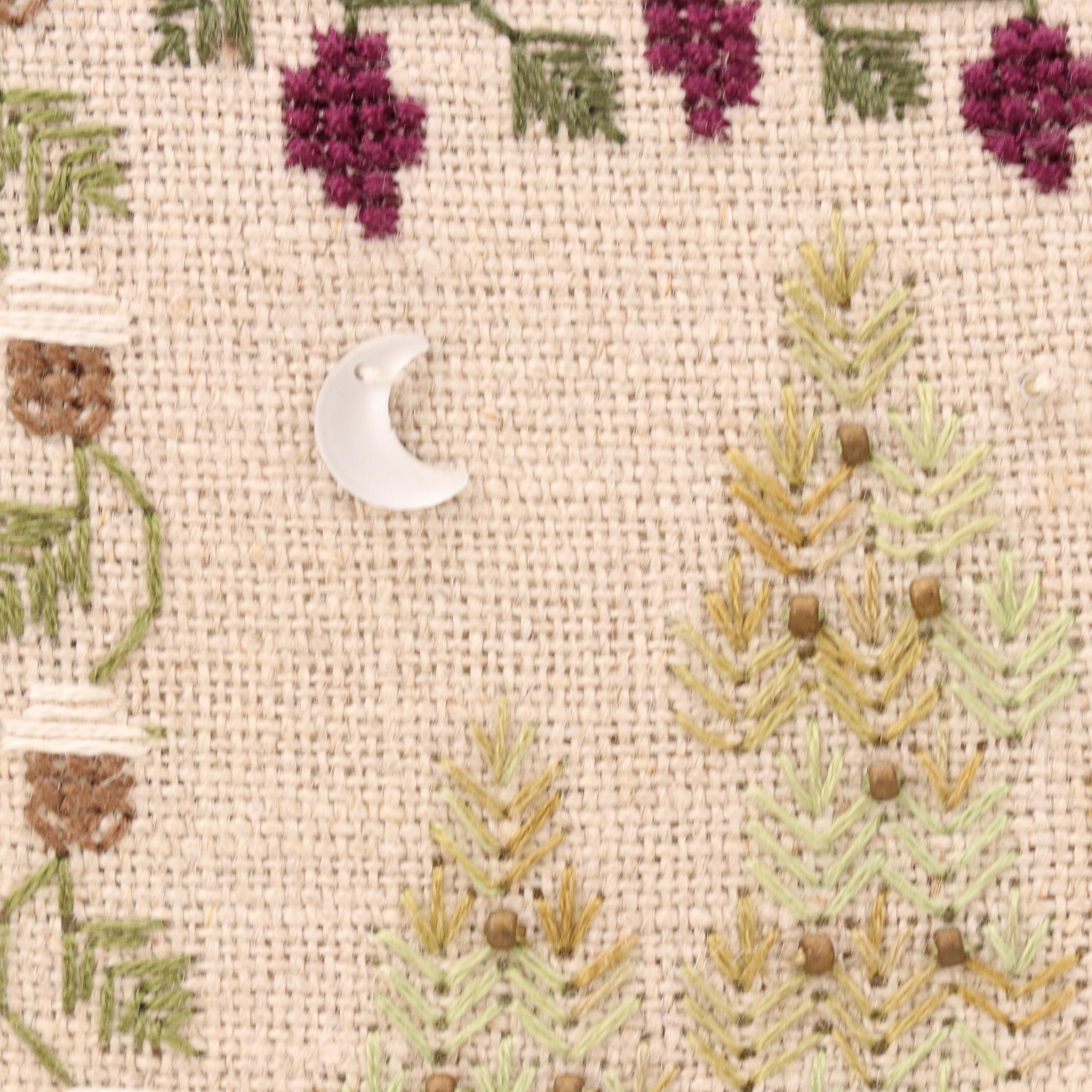 Sue White Cross-Stitch Panel "Lady of the Thread," 2006 and More