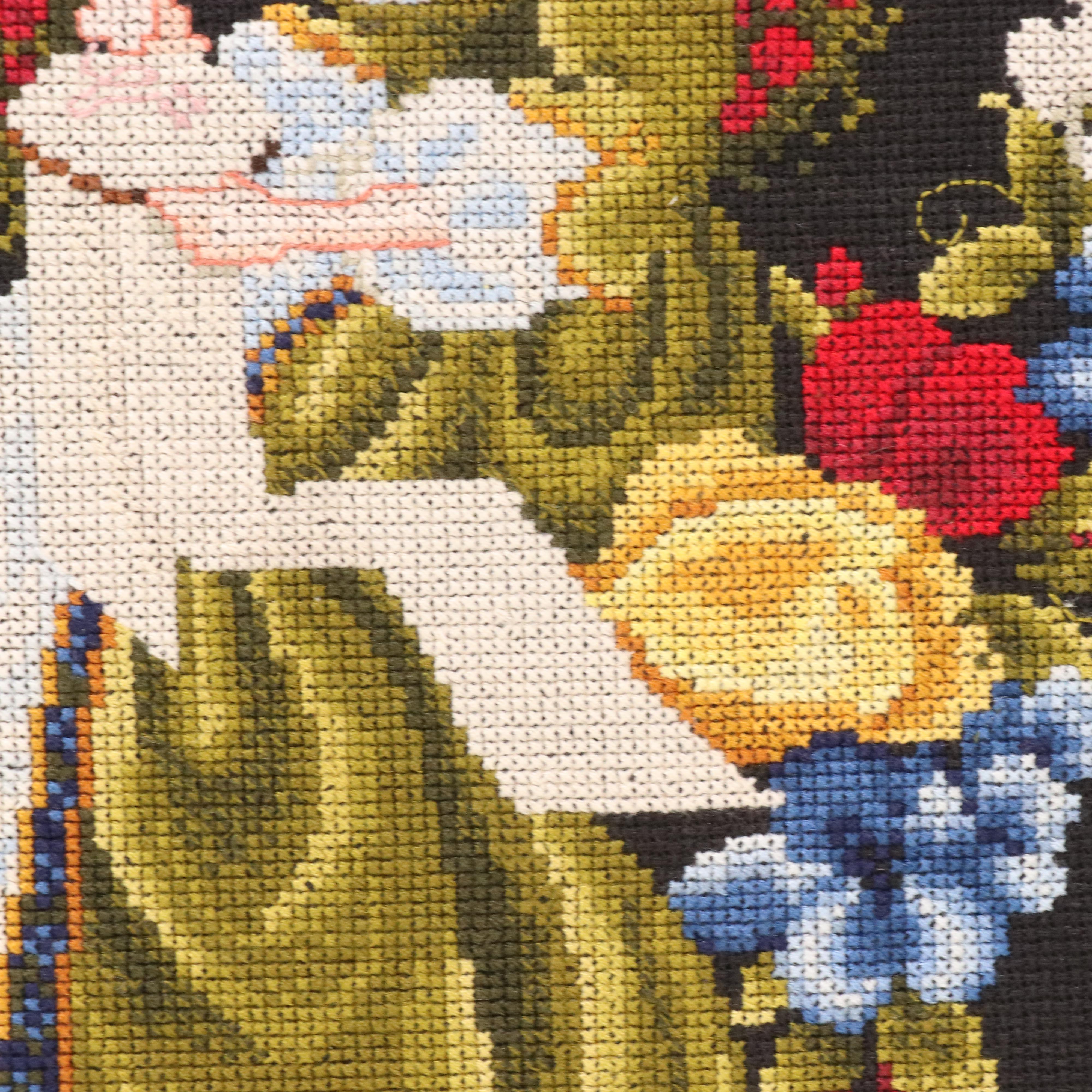 Sue White Cross-Stitch Panel "Lady of the Thread," 2006 and More