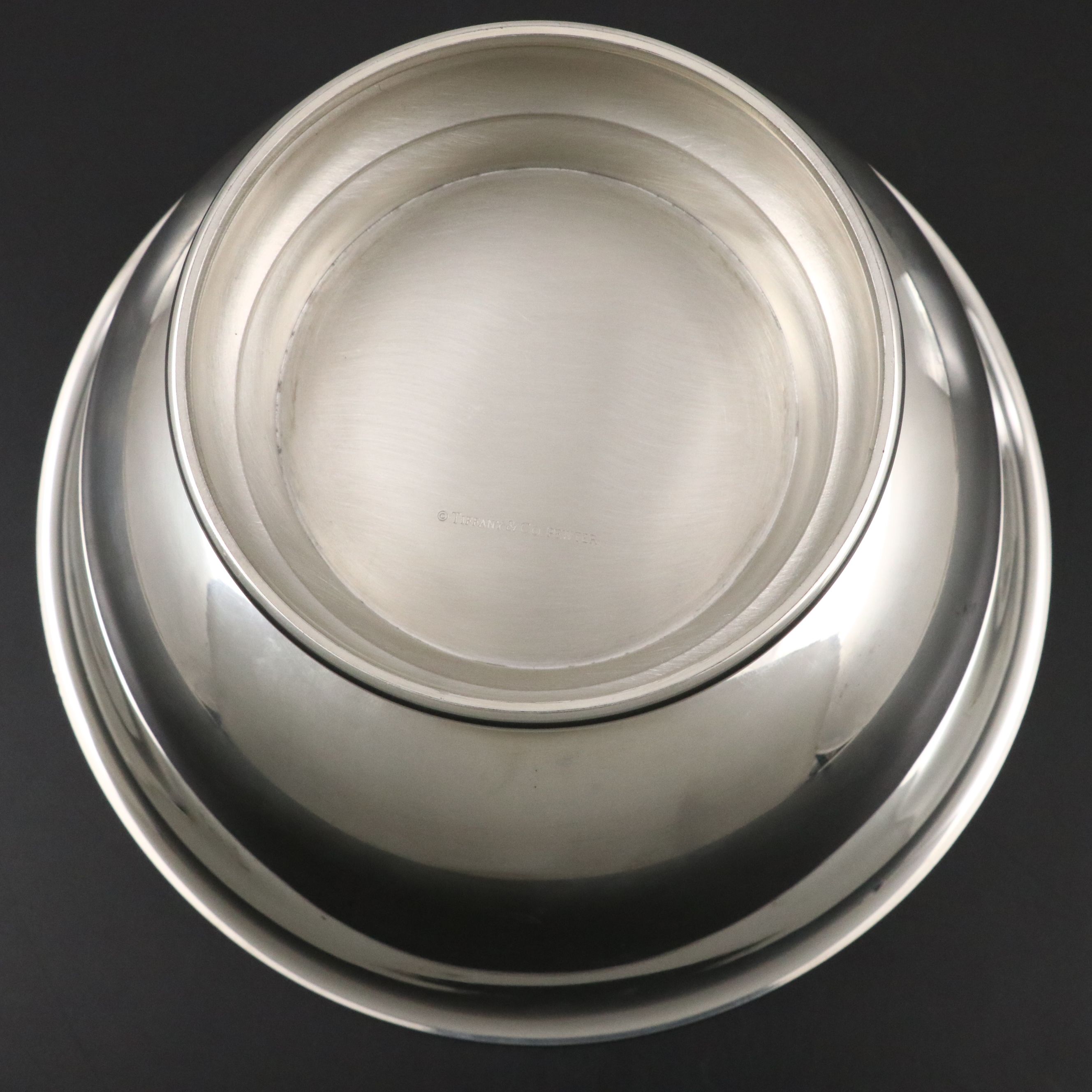 Tiffany & Co. Pewter Paul Revere Bowl