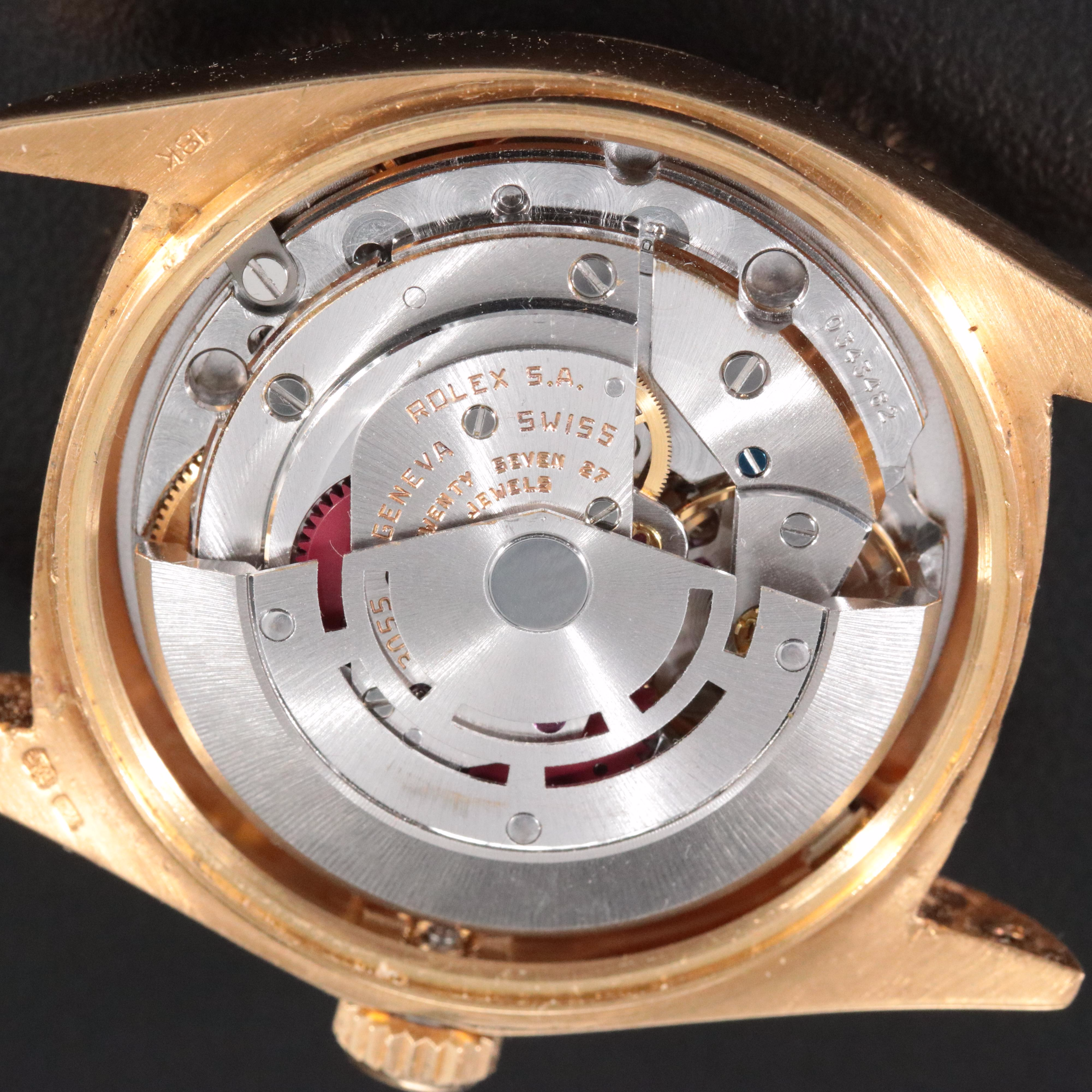 Rolex Factory Diamond Dial Day-Date Model 18038 Watch