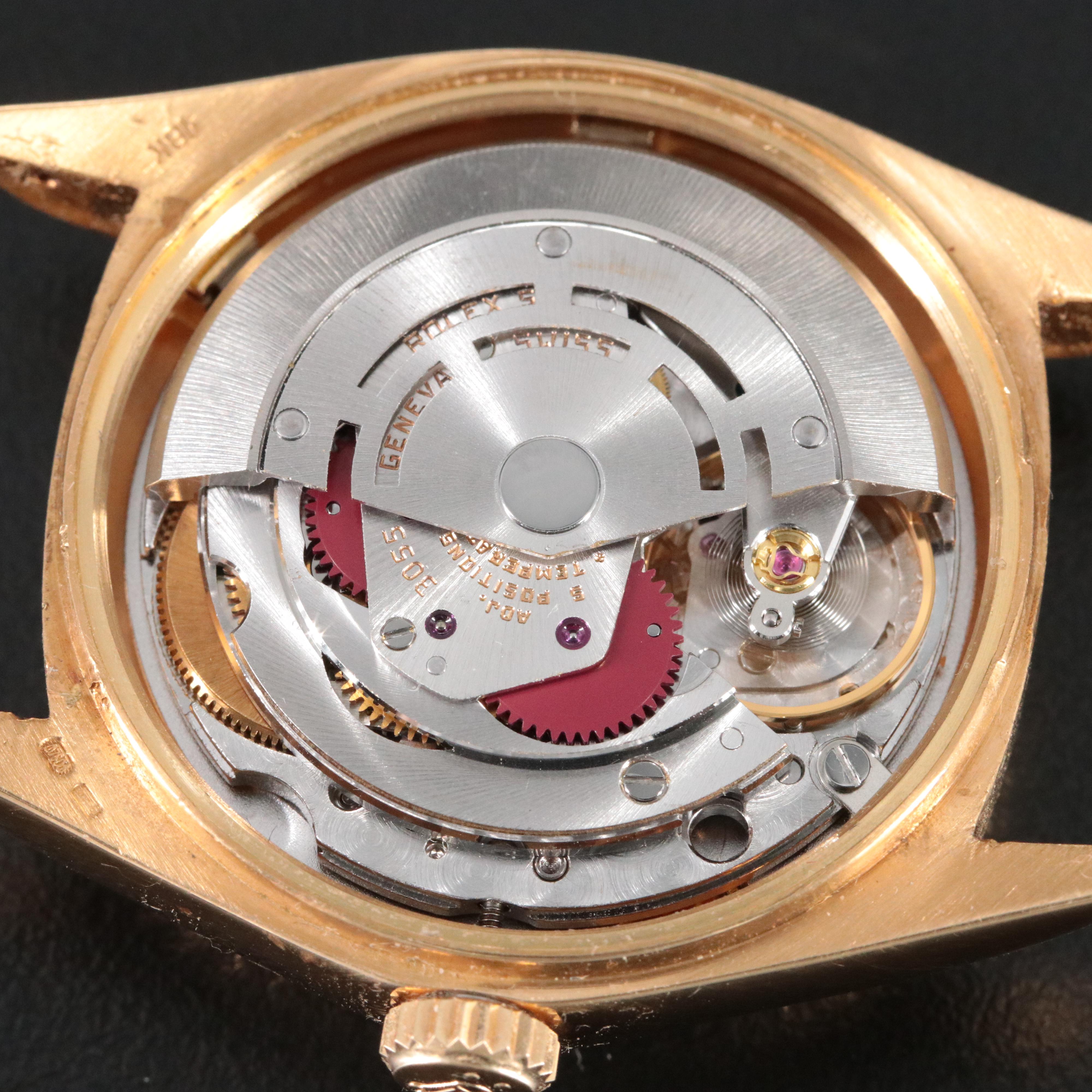 Rolex Factory Diamond Dial Day-Date Model 18038 Watch