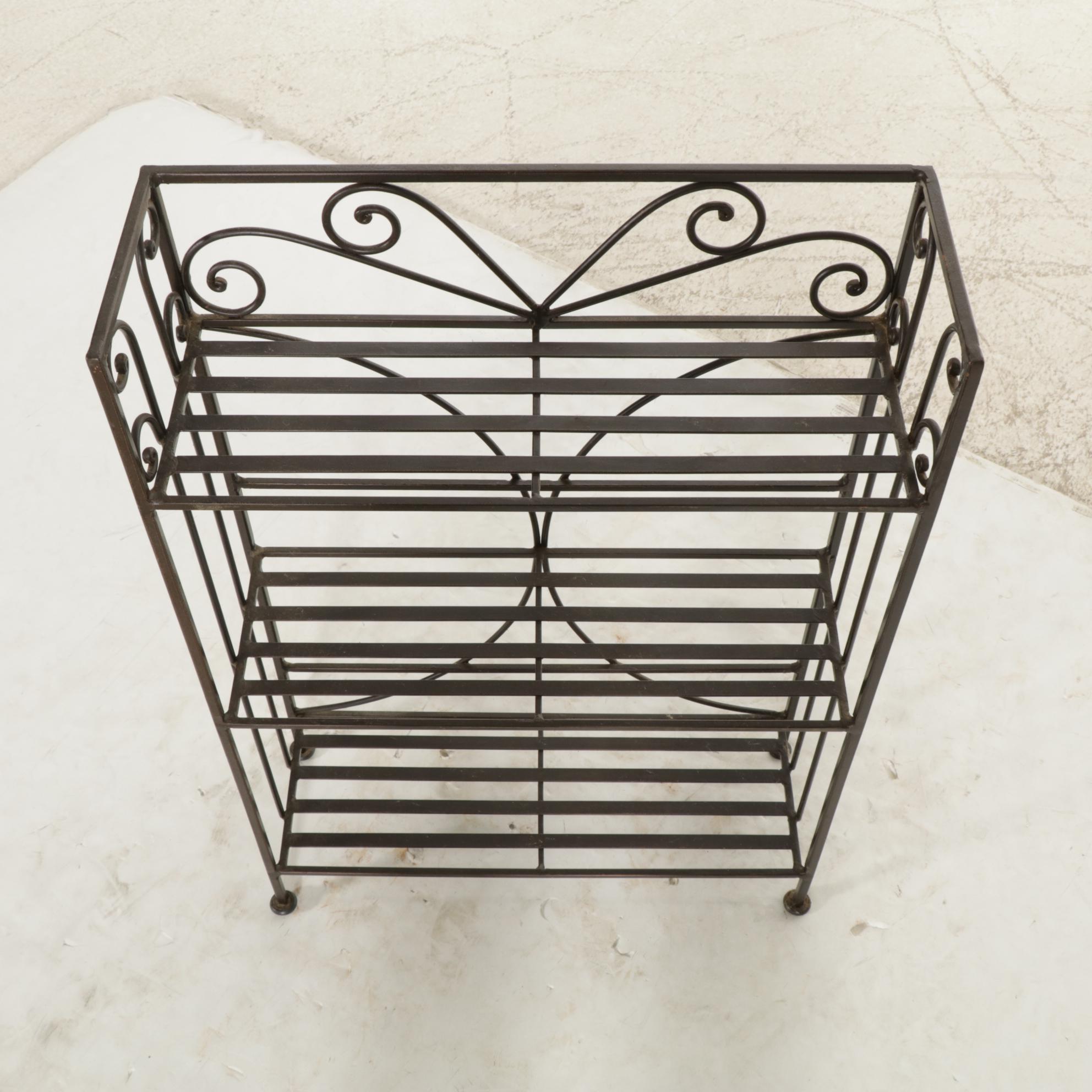 Metal Small Bookshelf