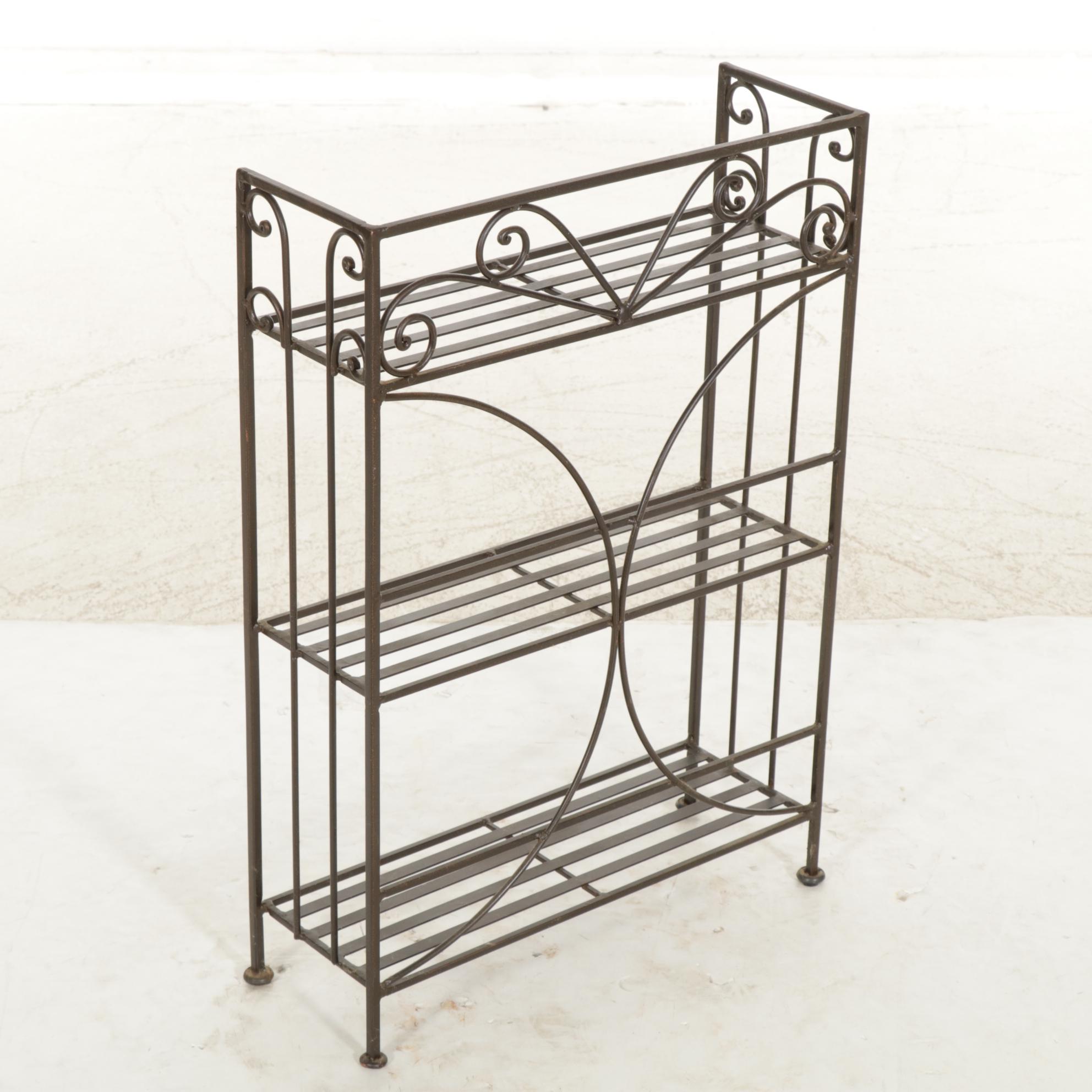 Metal Small Bookshelf