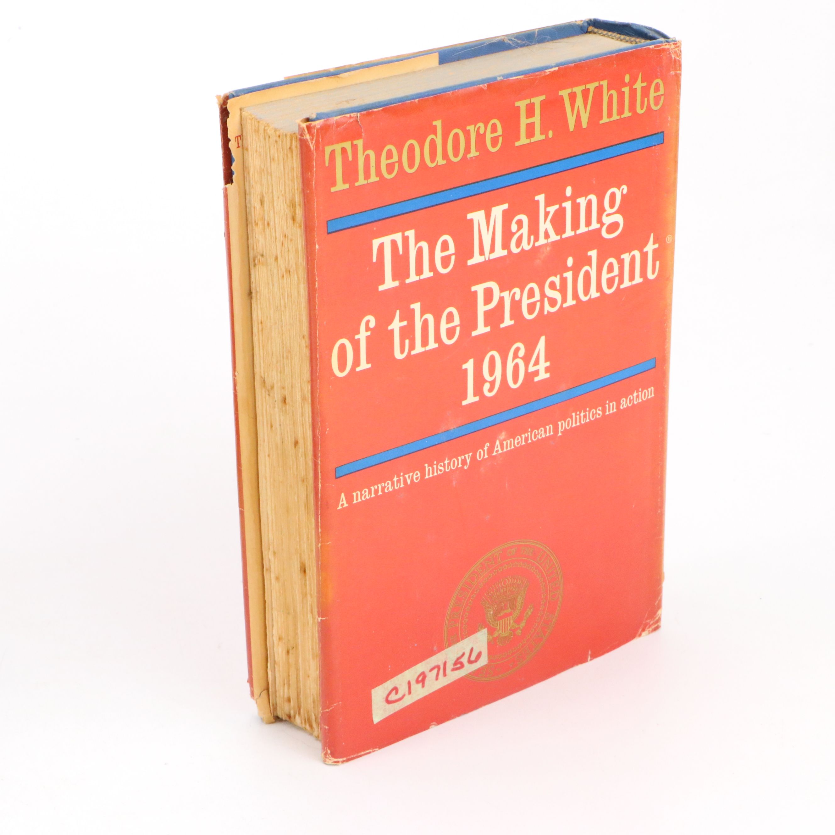 Book Club Edition "The Making of the President" by Theodore H. White
