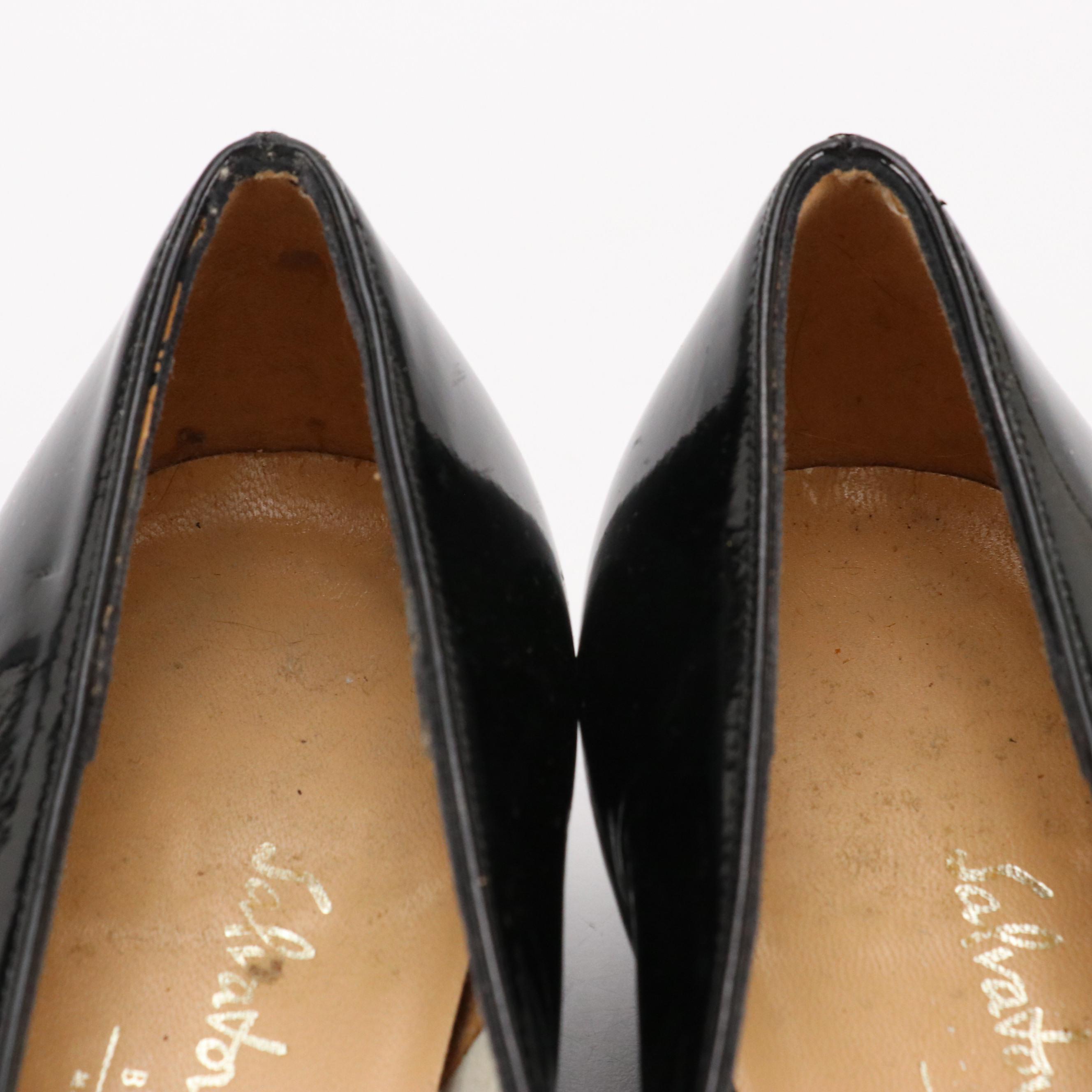 Salvatore Ferragamo Vintage Vara Bow and Gancini Low-Heeled Shoes in Leather