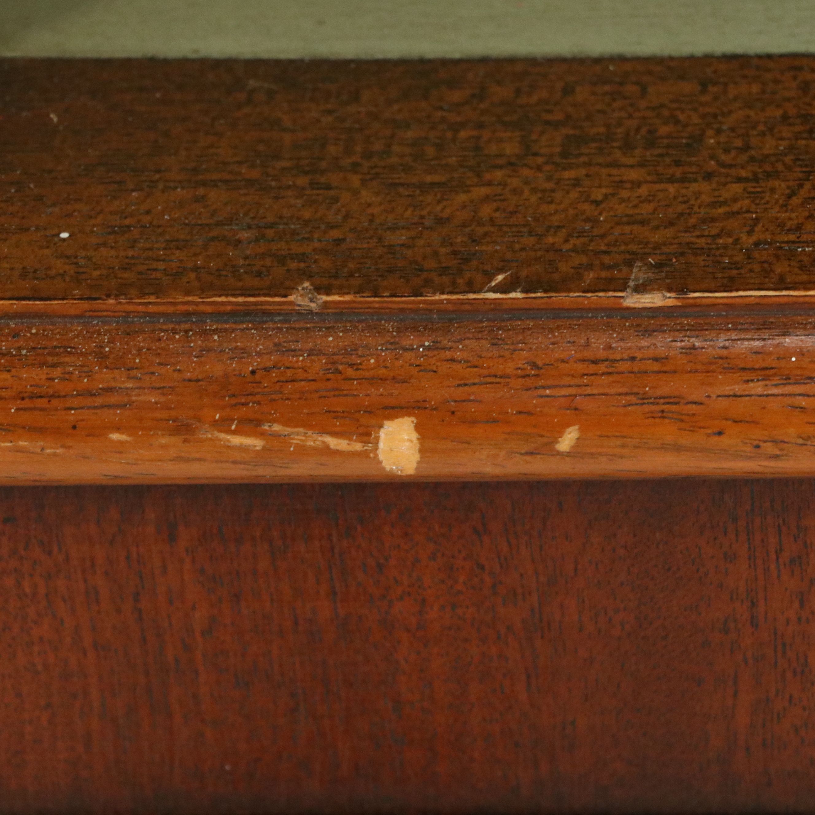 Chippendale Style Walnut Corner Étagère