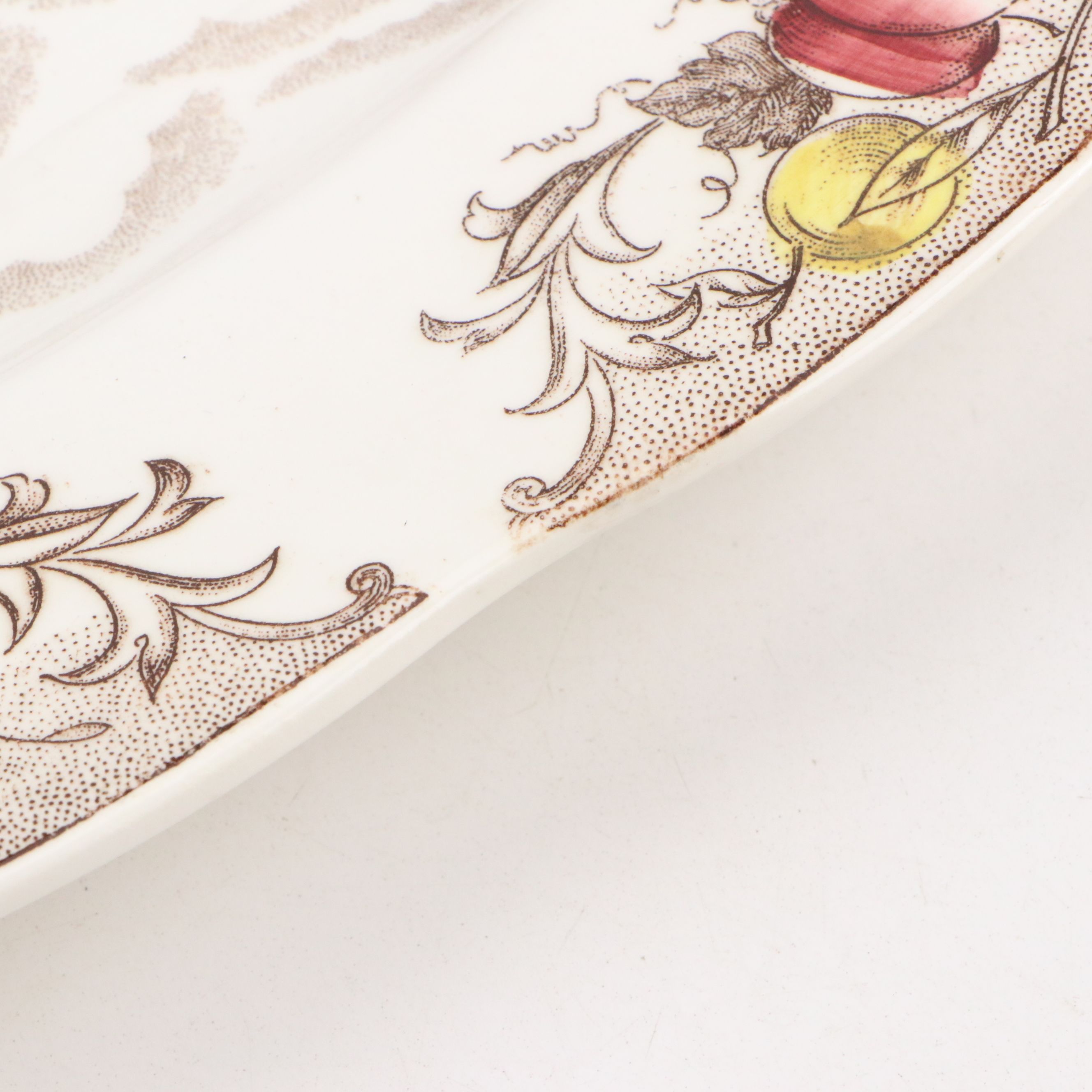 Royal Sealy Ceramic Turkey Platter, Mid-20th Century