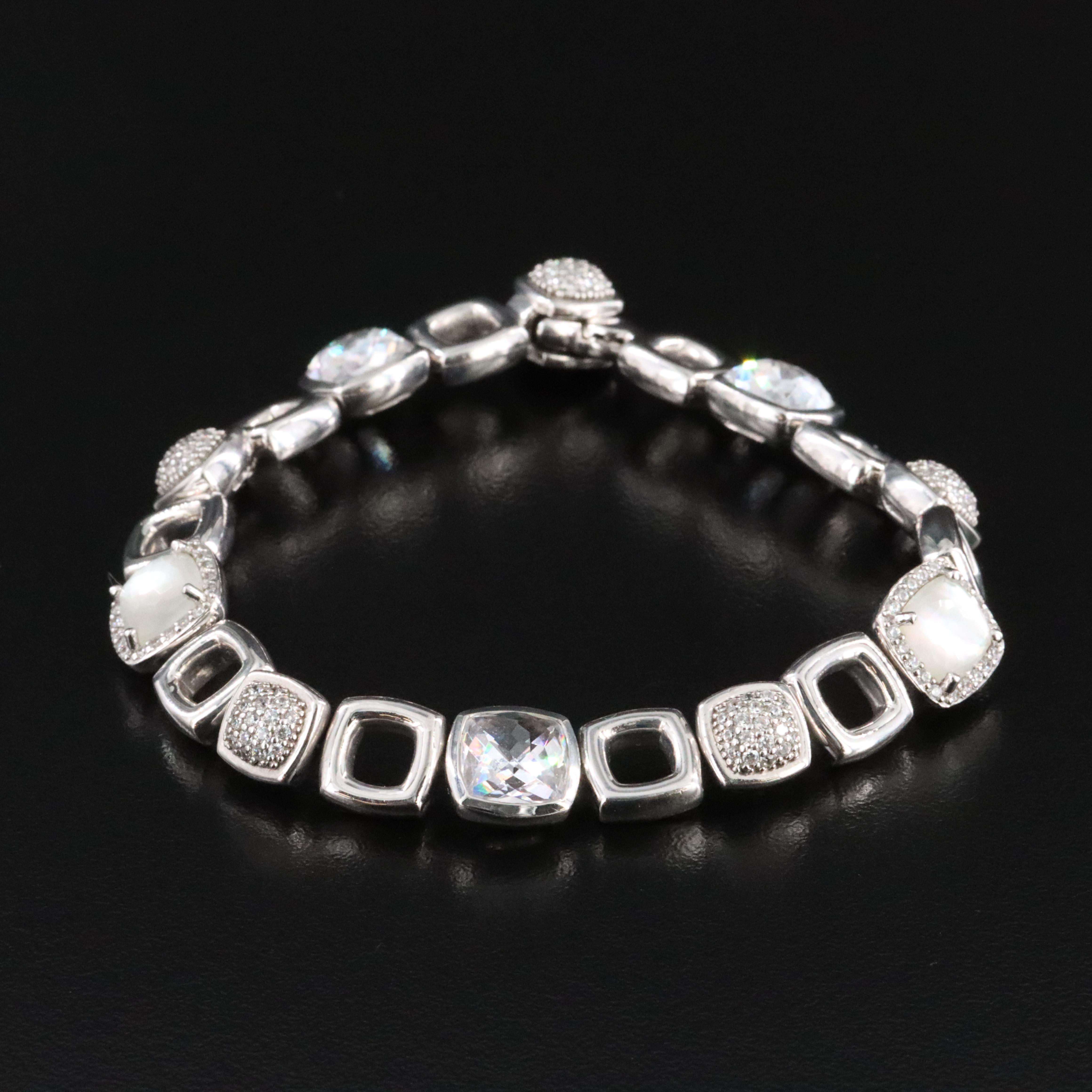 TI SENTO Sterling CZ Bracelet