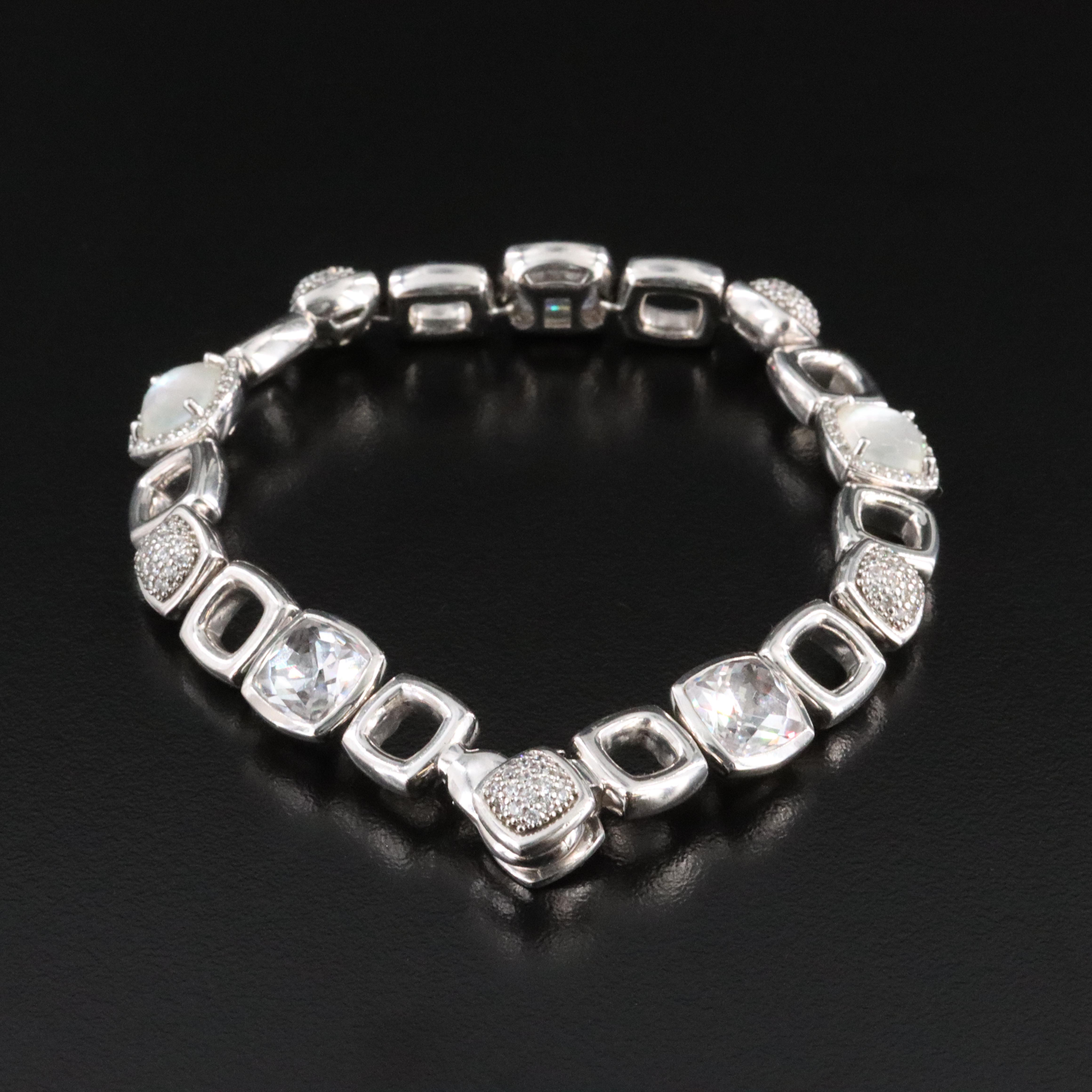 TI SENTO Sterling CZ Bracelet