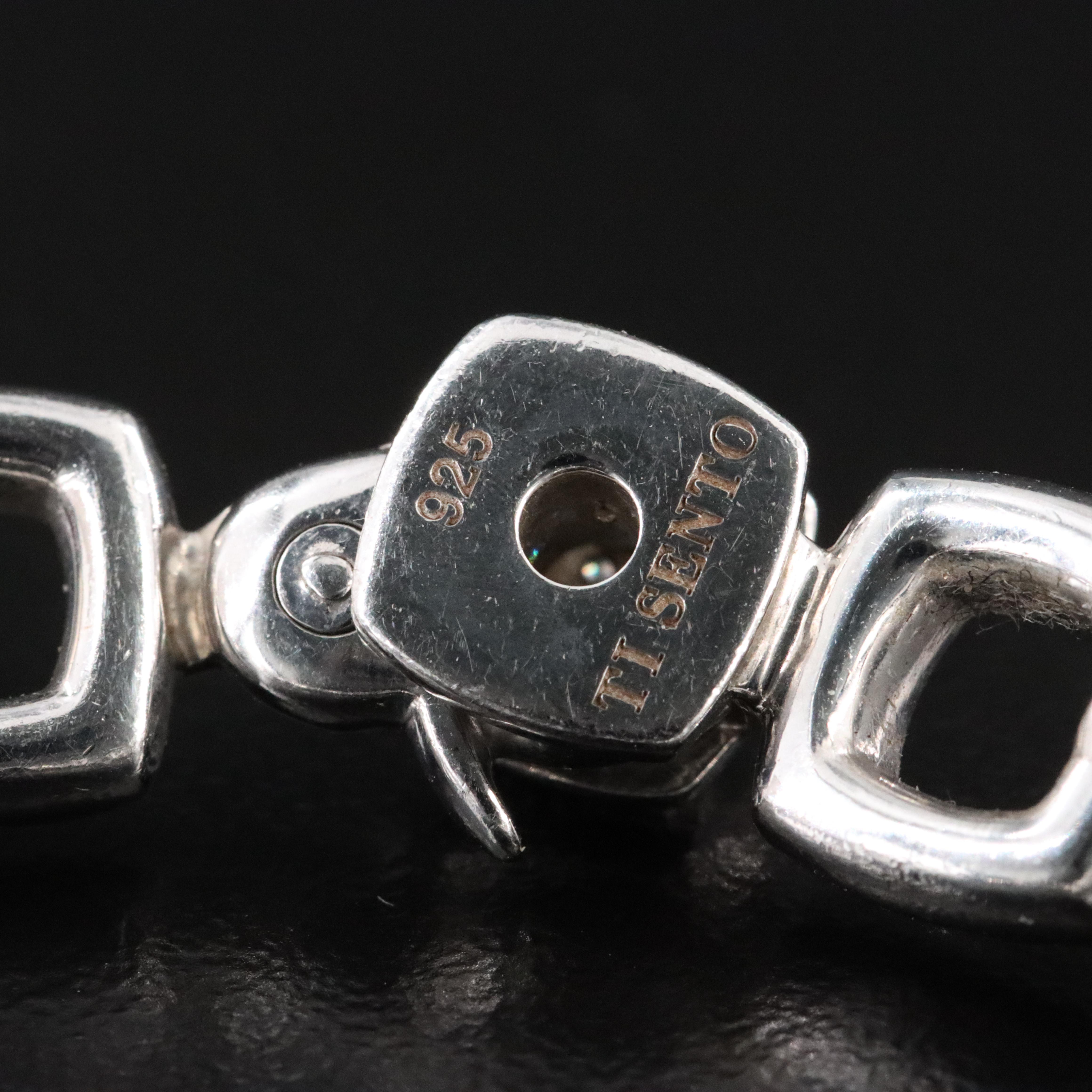 TI SENTO Sterling CZ Bracelet