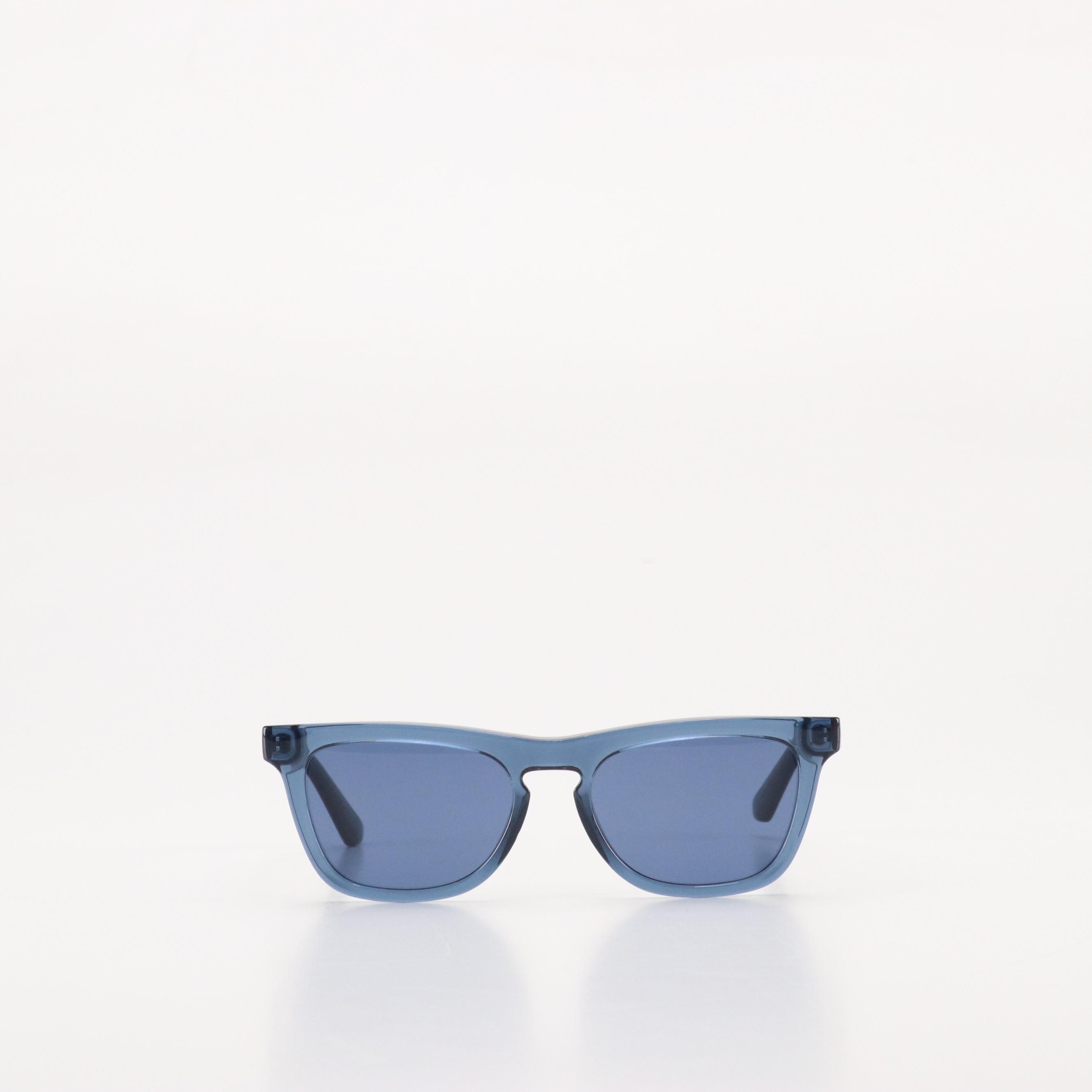 Calvin Klein CK23535S Blue Square Framed Sunglasses with Case