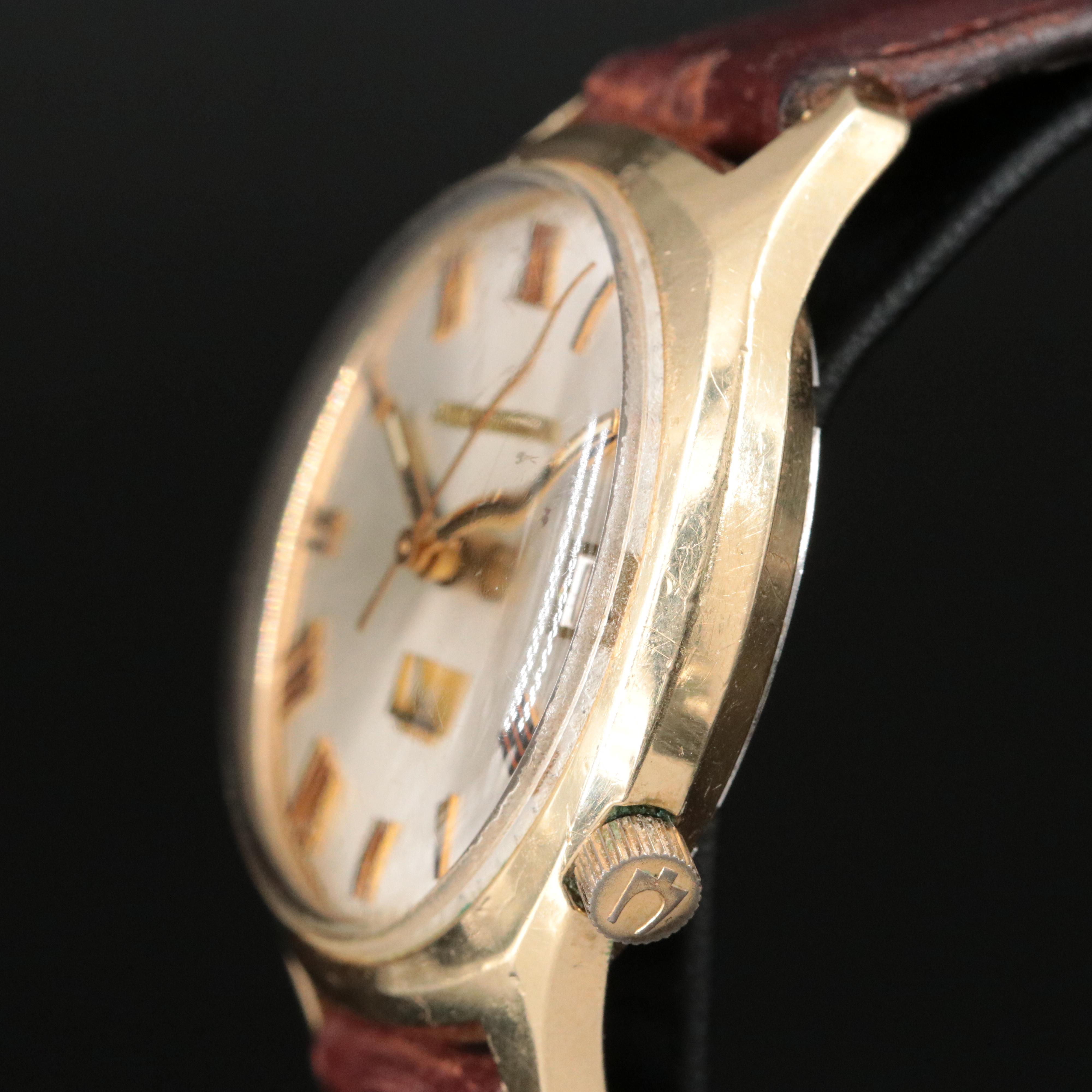 Bulova Accutron 14K Gold Filled Date Watch