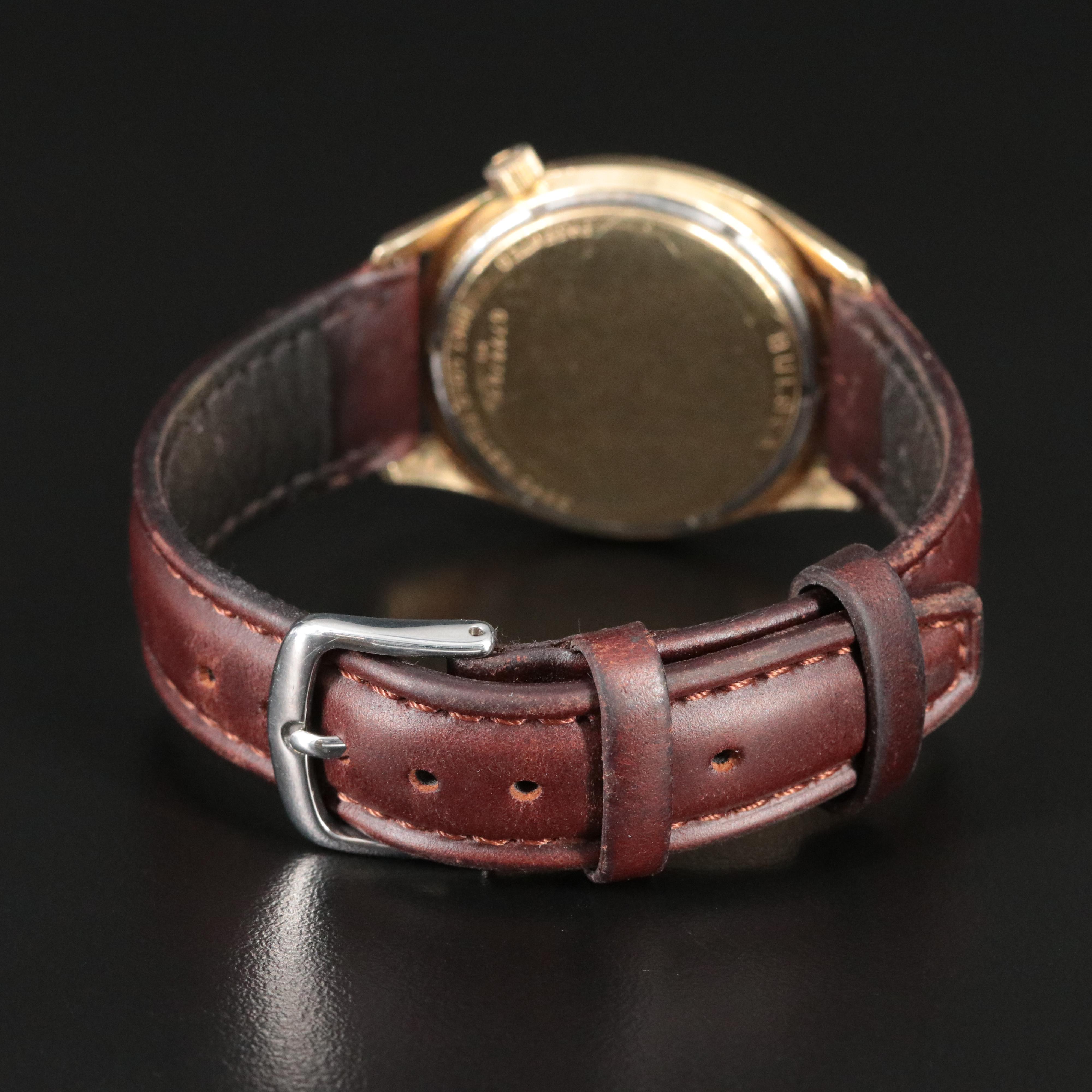 Bulova Accutron 14K Gold Filled Date Watch