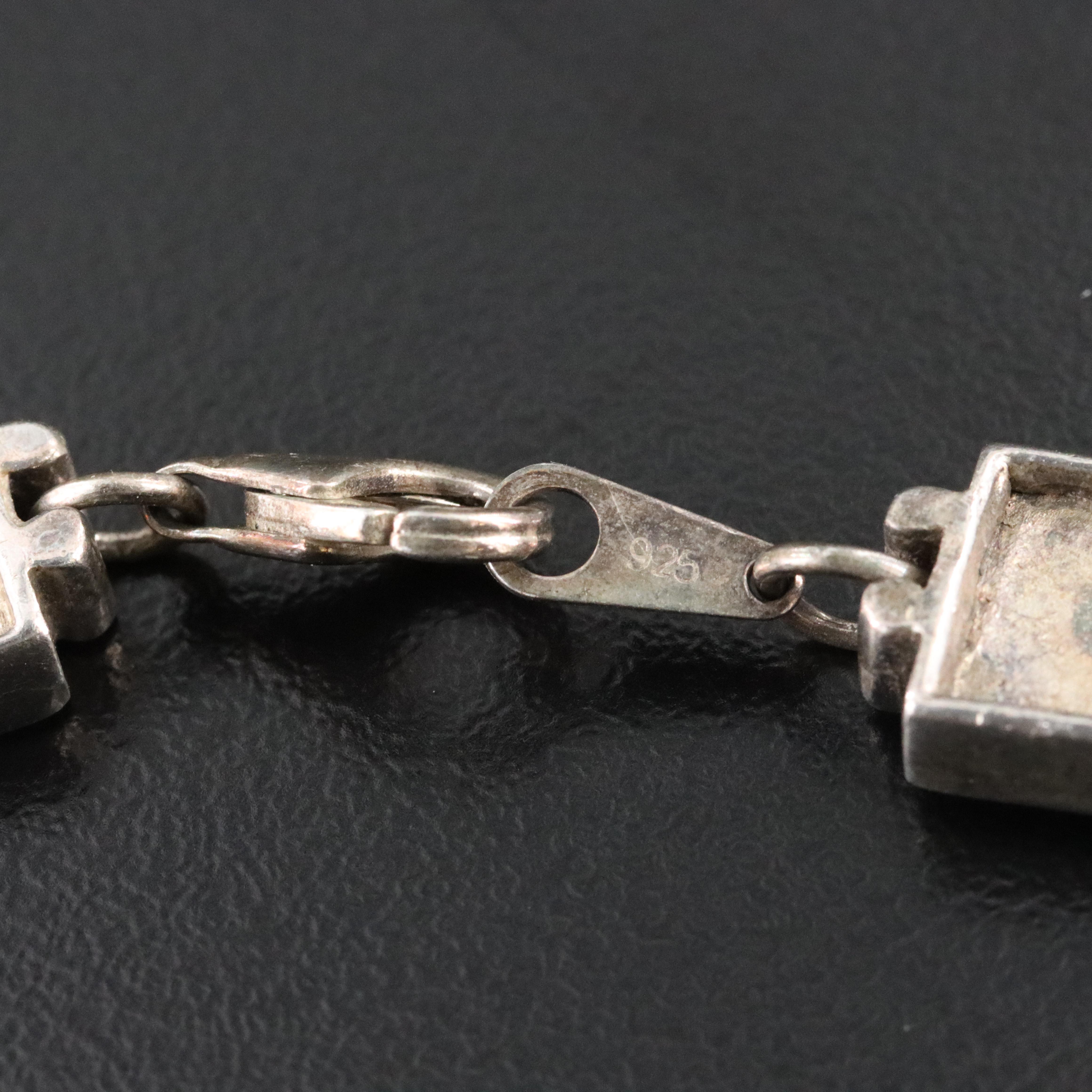 Sterling Opal Bracelet