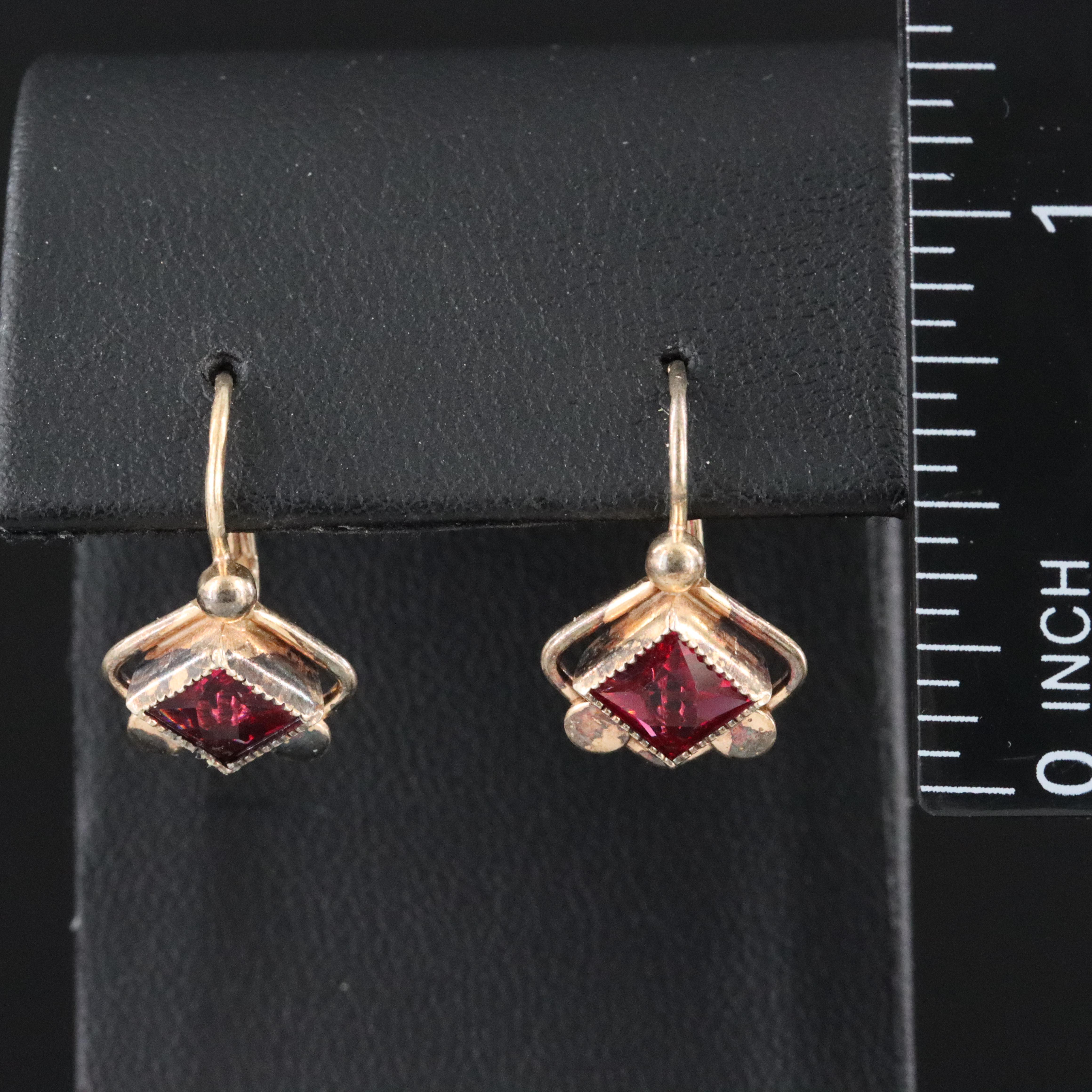 900 Silver CZ Earrings